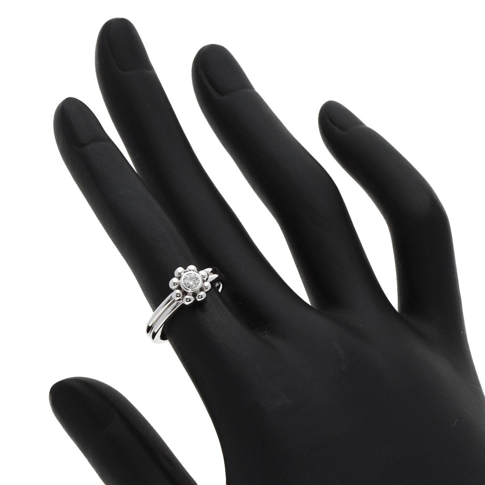Tiffany White Gold White Gold (18K) Band Ring (Pre-Owned)