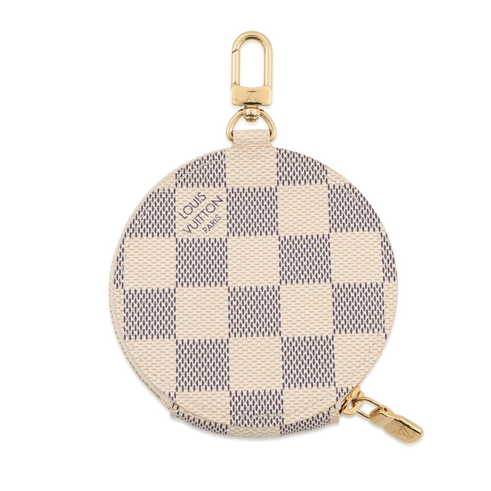 Louis Vuitton Damier Azur Damier Azur Coin Purse/Coin Case (Pre-Owned)