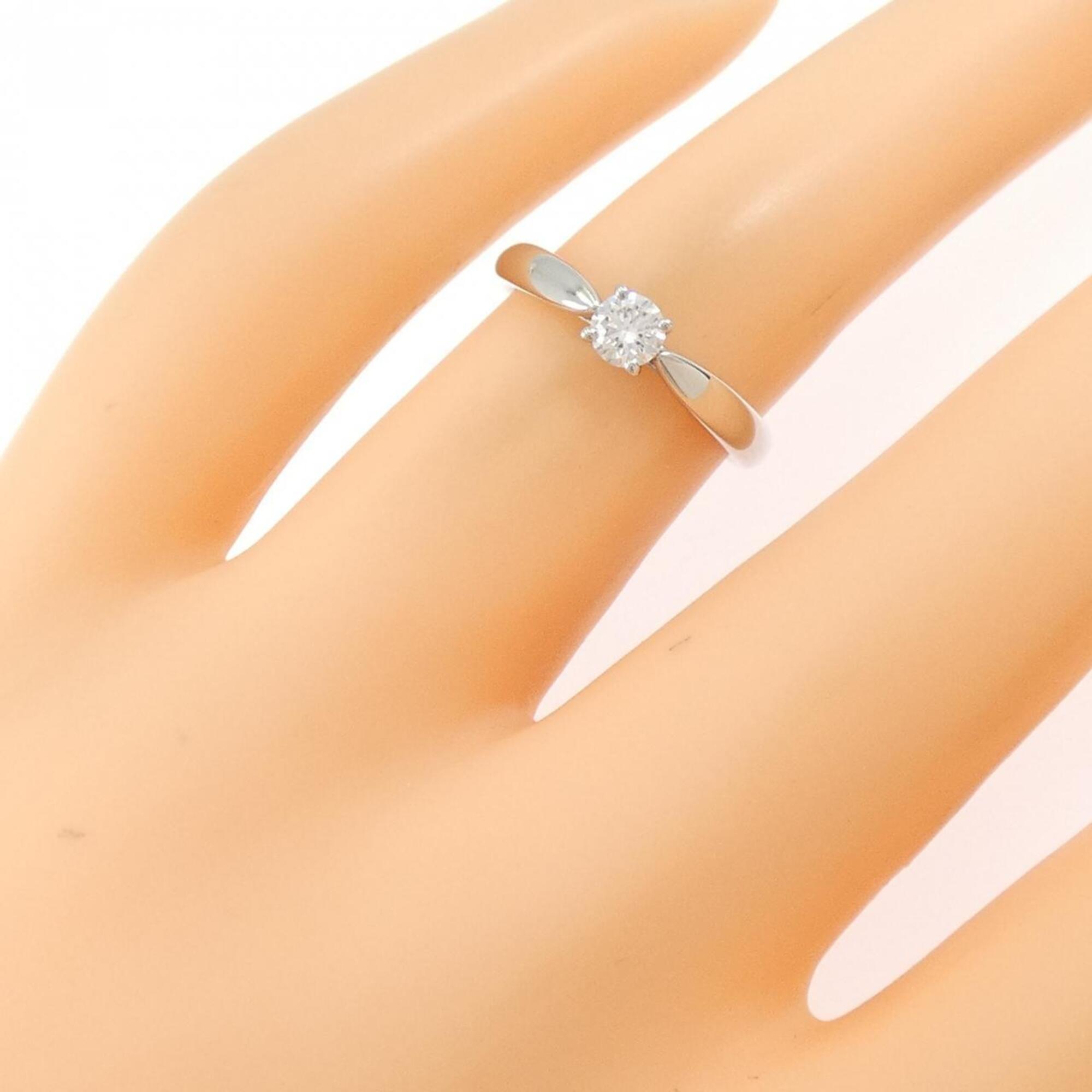 Tiffany Platinum Platinum 950 Band Ring (Pre-Owned)