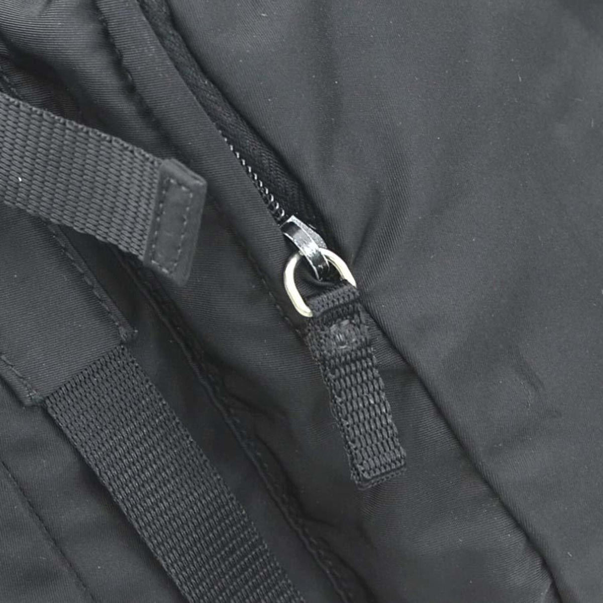 Prada Black Nylon Backpack (Pre-Owned)