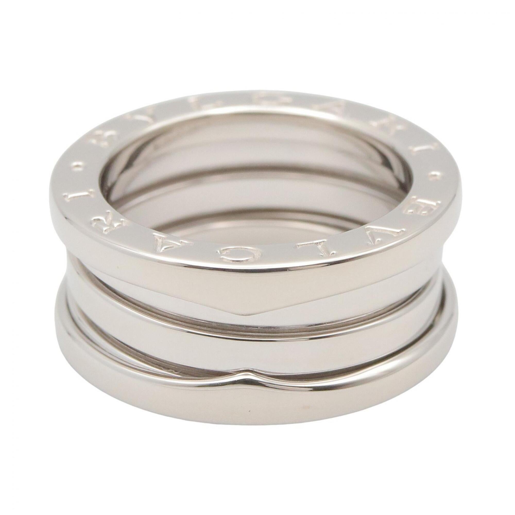 Bvlgari Silver White Gold (18K) Band Ring (Pre-Owned)