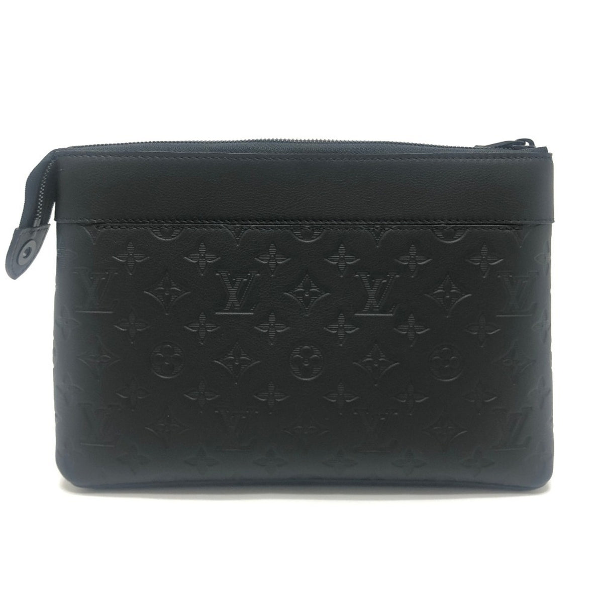 Louis Vuitton Black Clutch Bag (Pre-Owned)