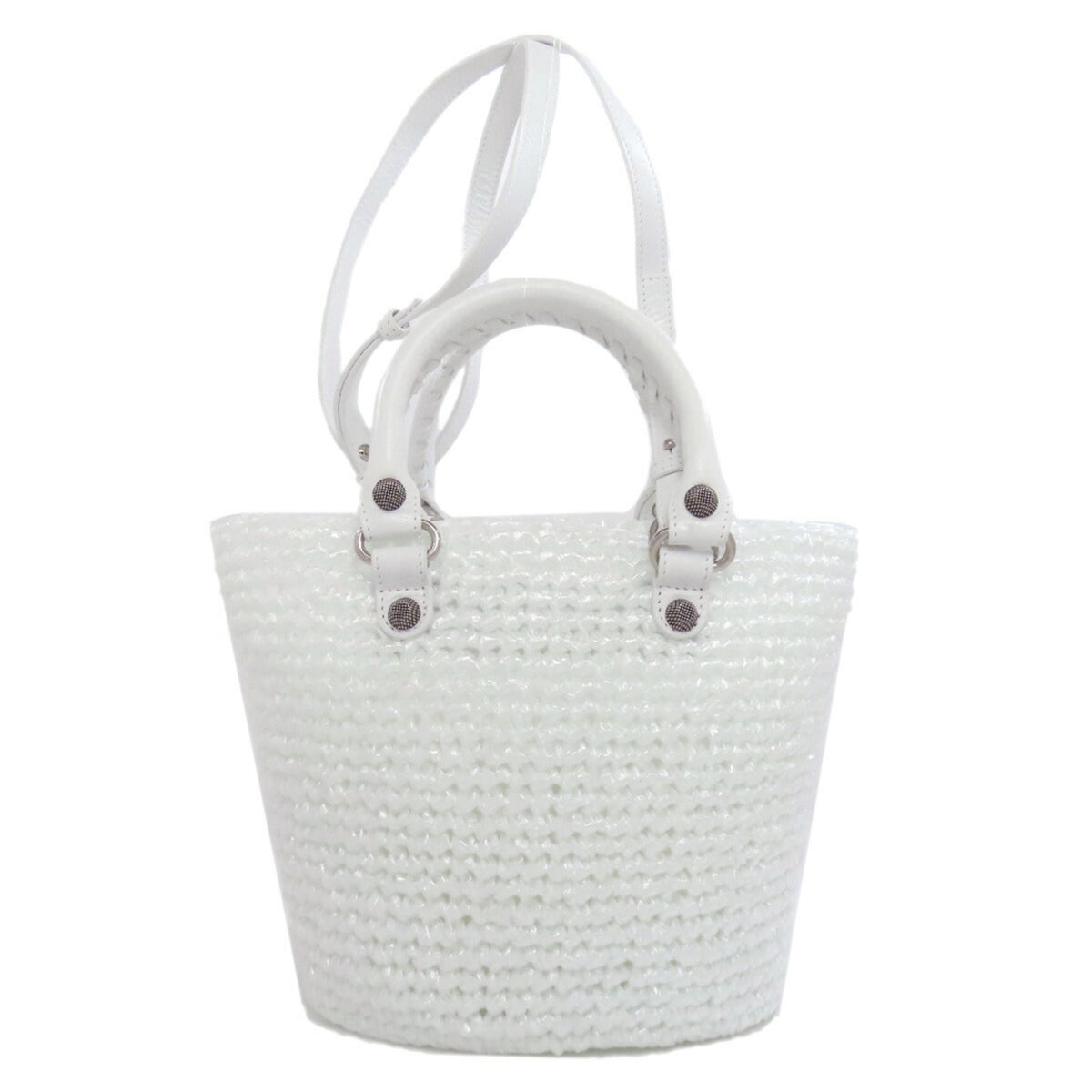 Balenciaga White Polypropylene Handbag (Pre-Owned)