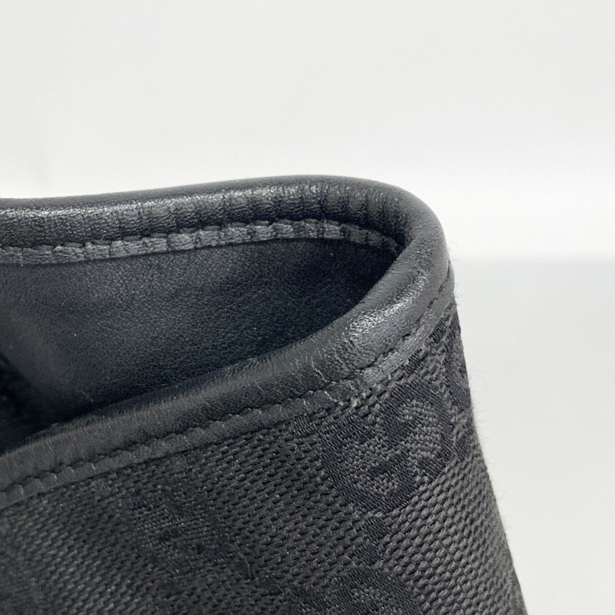 Gucci Black Canvas Tote Bag (Pre-Owned)