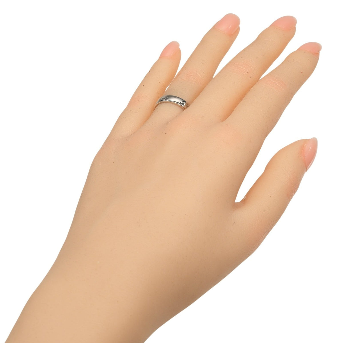 Cartier Platinum 950 Band Ring (Pre-Owned)