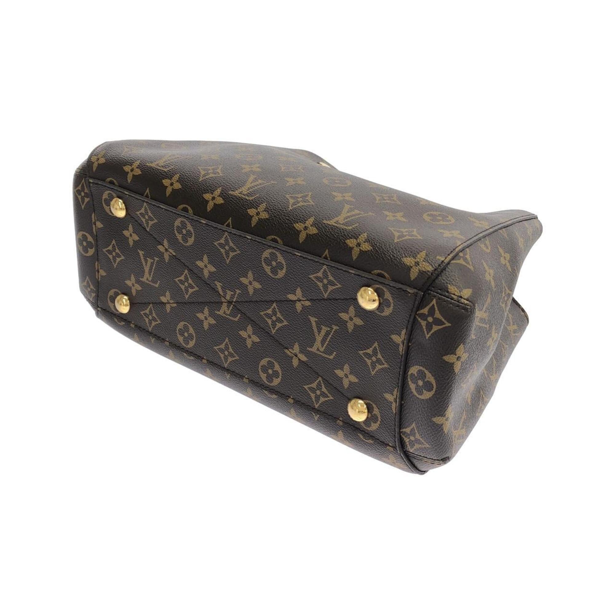 Louis Vuitton Brown Coated Canvas Handbag (Pre-Owned)