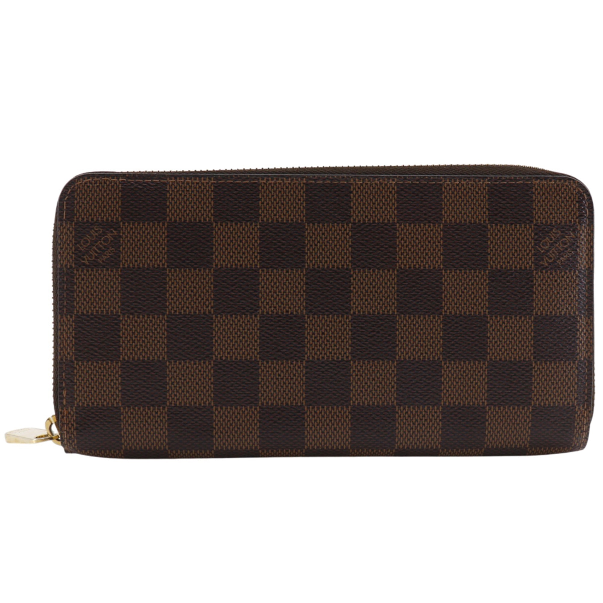 Louis Vuitton Brown Ebene Galle Damier Canvas Long Wallet (Bi-Fold) (Pre-Owned)