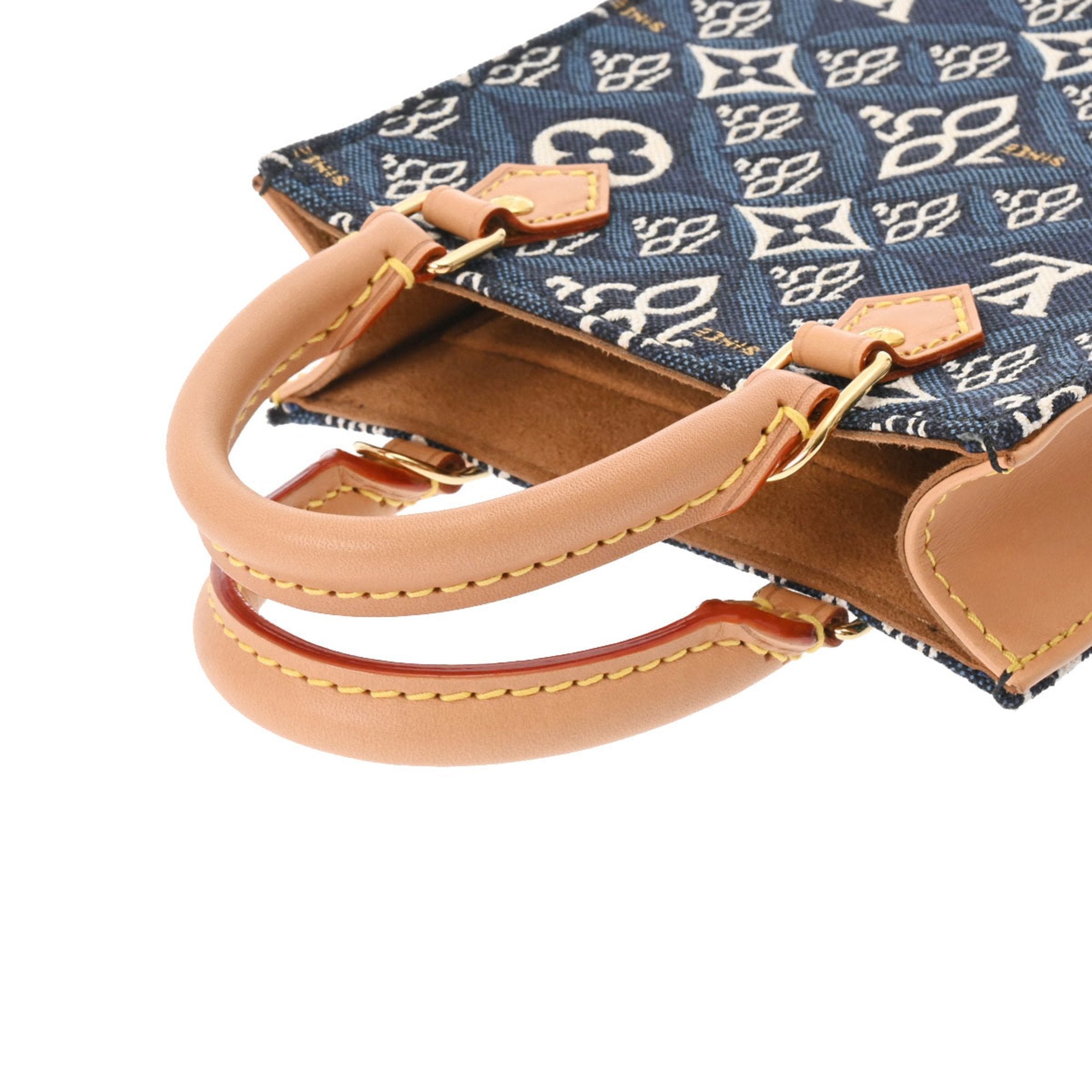 Louis Vuitton Blue Monogram Monogram Shoulder Bag (Pre-Owned)