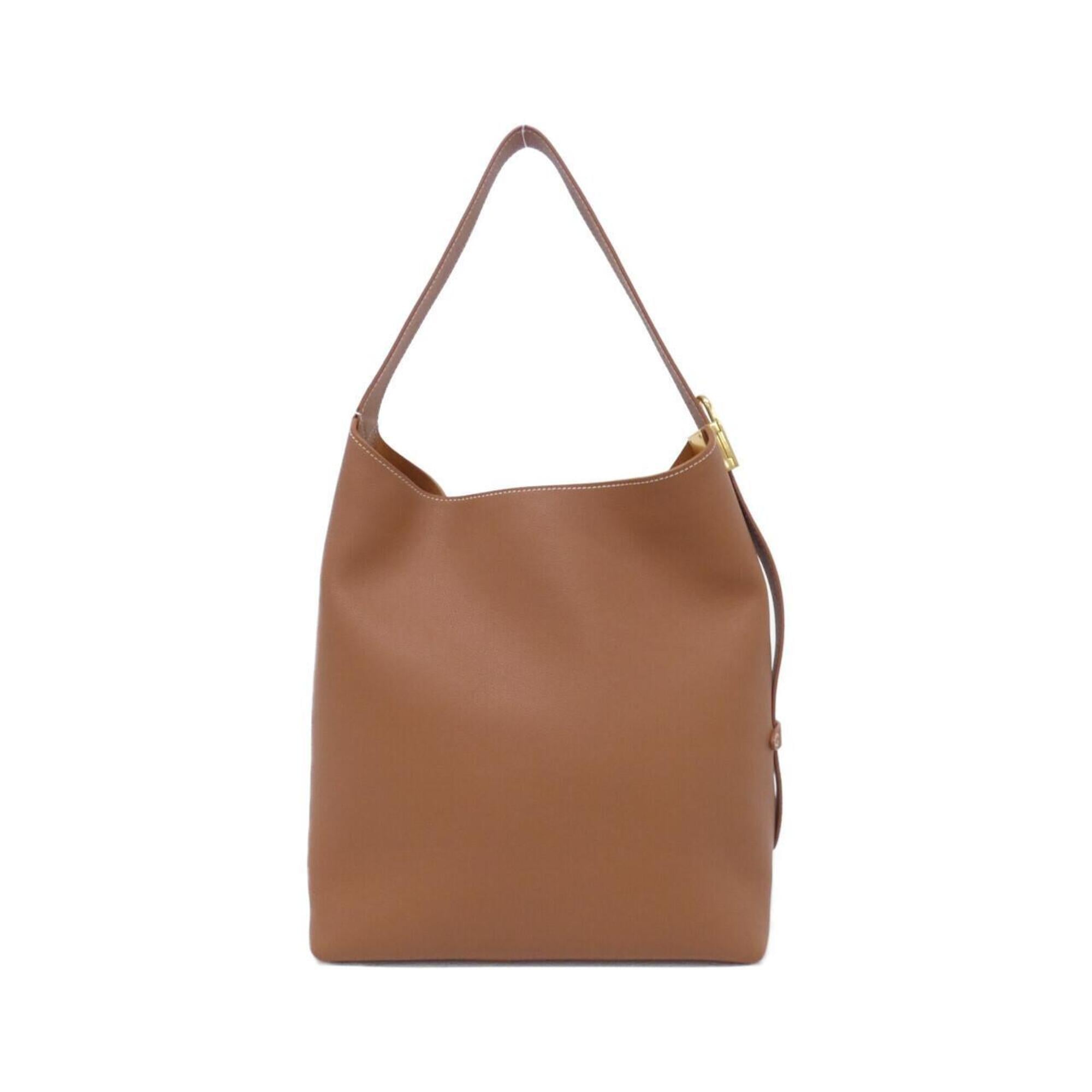 Louis Vuitton Cognac Leather Shoulder Bag (Pre-Owned)