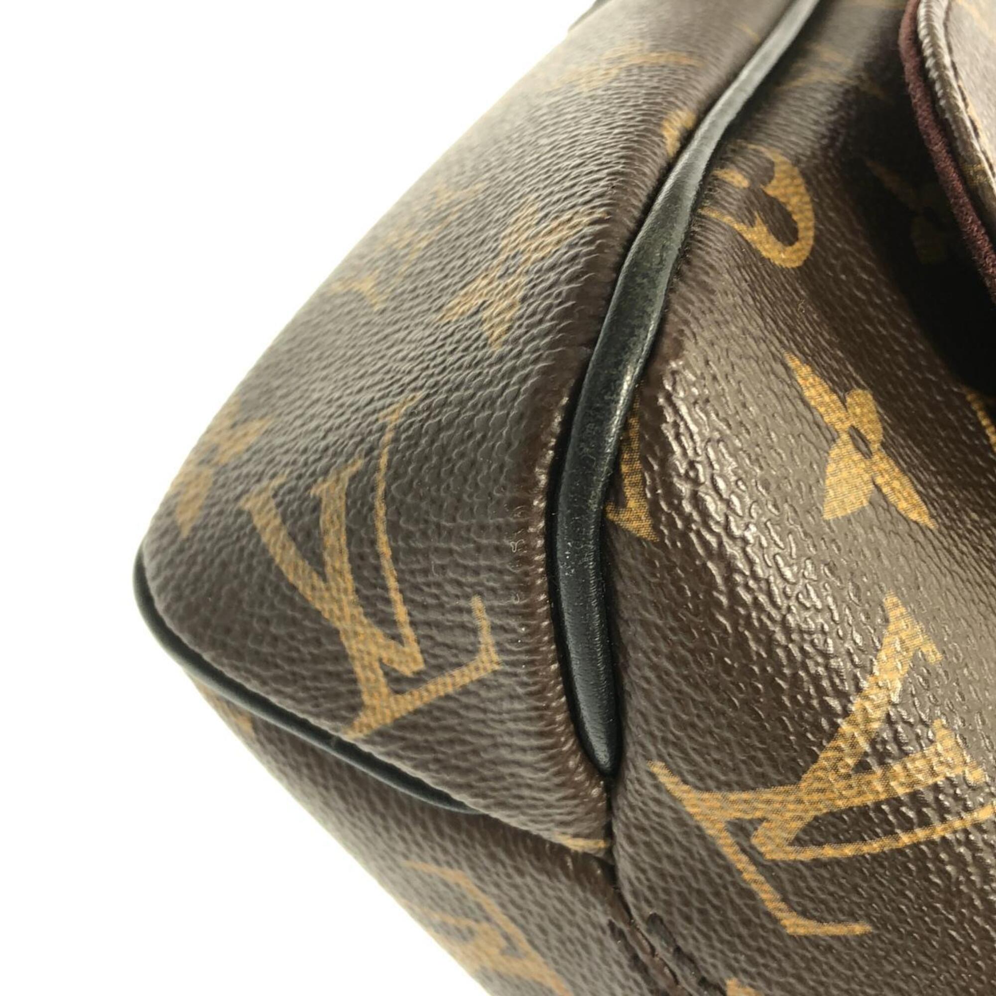 Louis Vuitton Brown Coated Canvas Shoulder Bag (Pre-Owned)