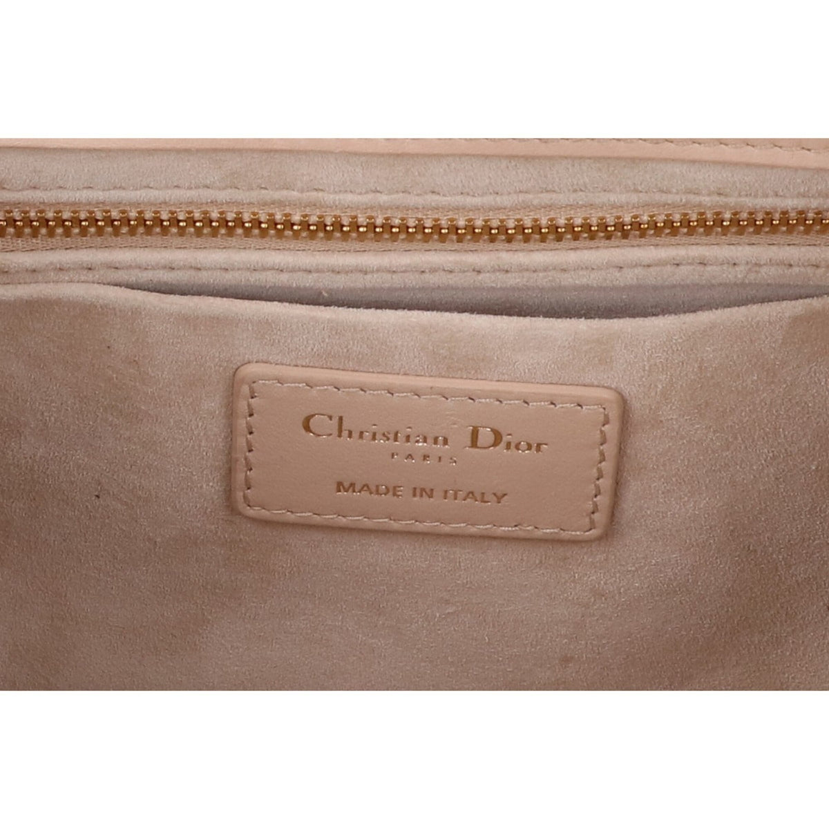 Christian Dior Beige Leather Handbag (Pre-Owned)