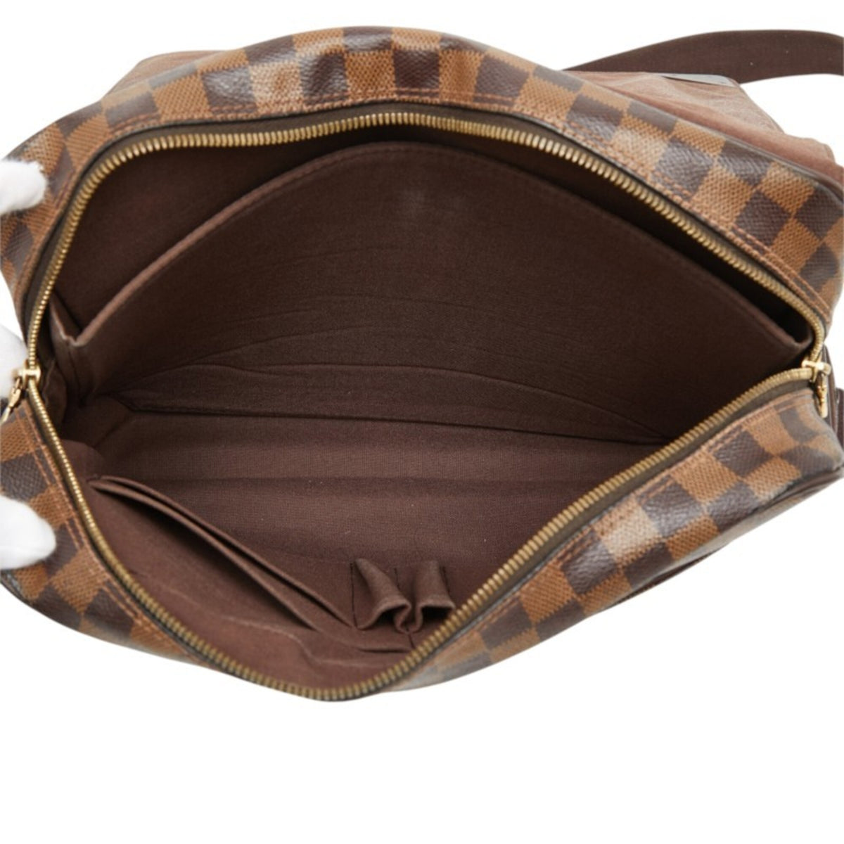 Louis Vuitton Brown Pvc Leather Shoulder Bag (Pre-Owned)