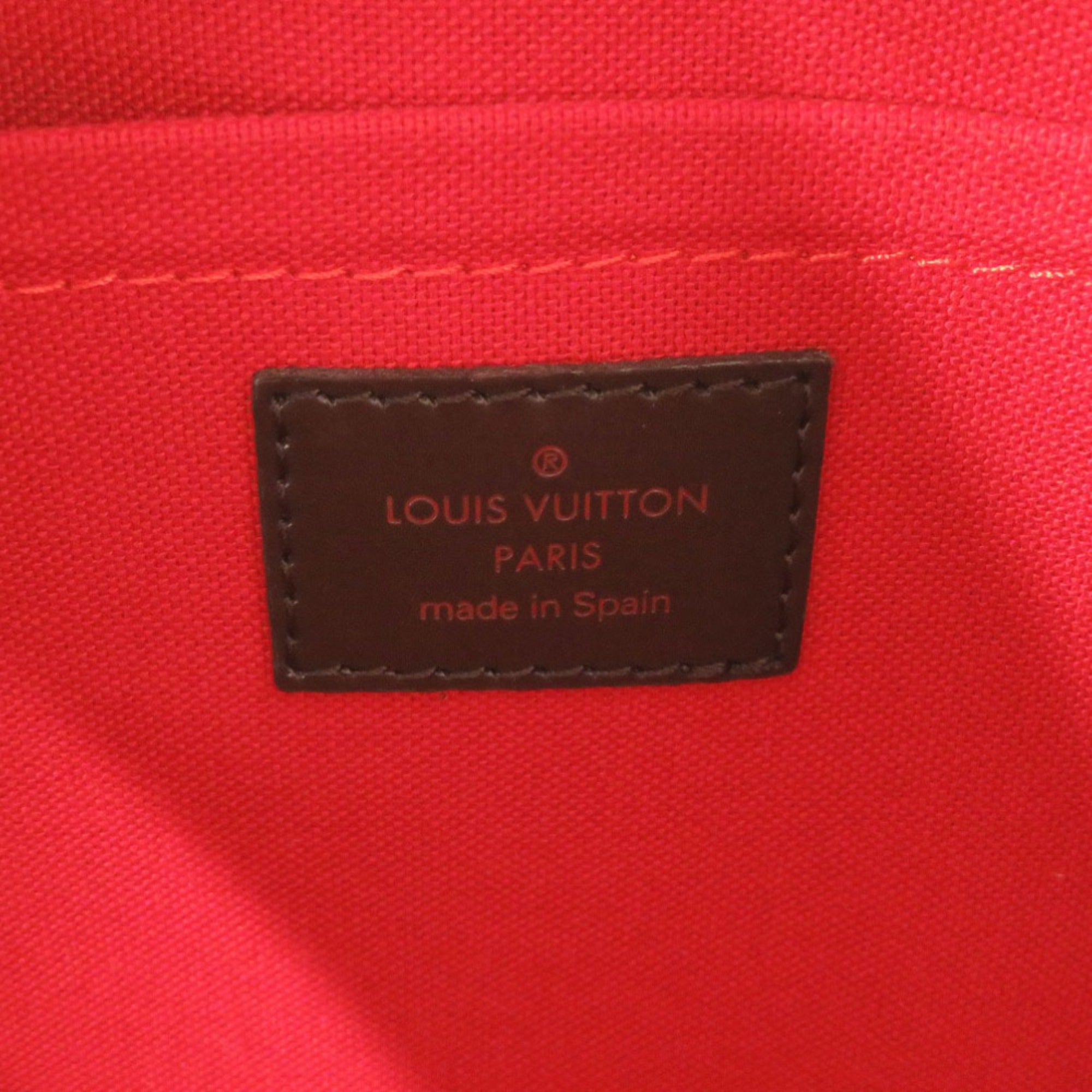 Louis Vuitton Damier Canvas Ebene Damier Canvas Handbag (Pre-Owned)