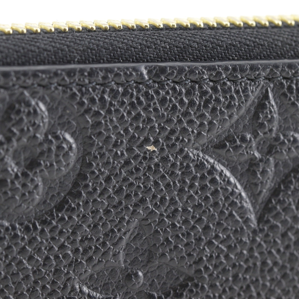 Louis Vuitton Monogram Empreinte Black Noir Monogram Empreinte Long Wallet (Bi-Fold) (Pre-Owned)