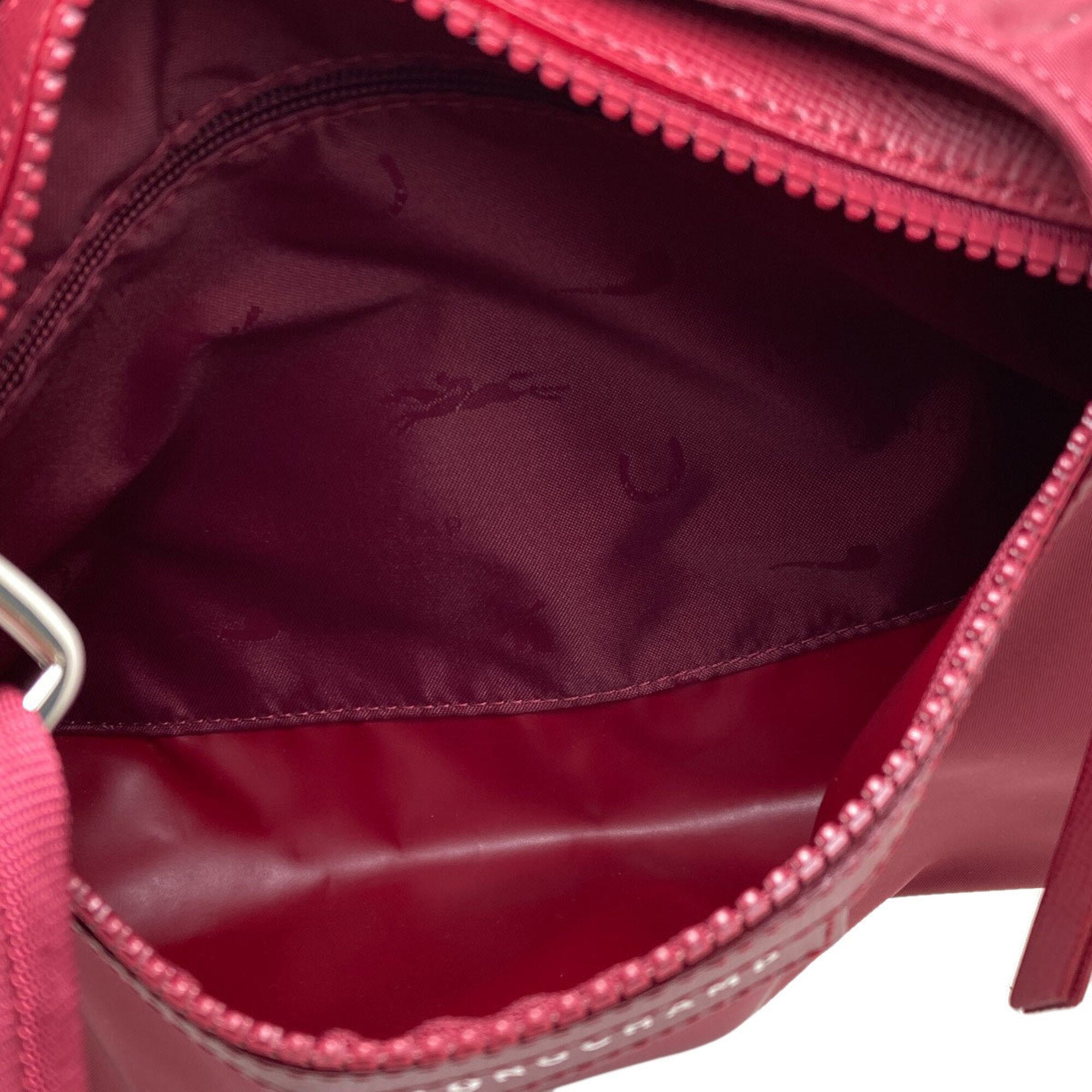 Longchamp Bordeaux Nylon Shoulder Bag (Pre-Owned)