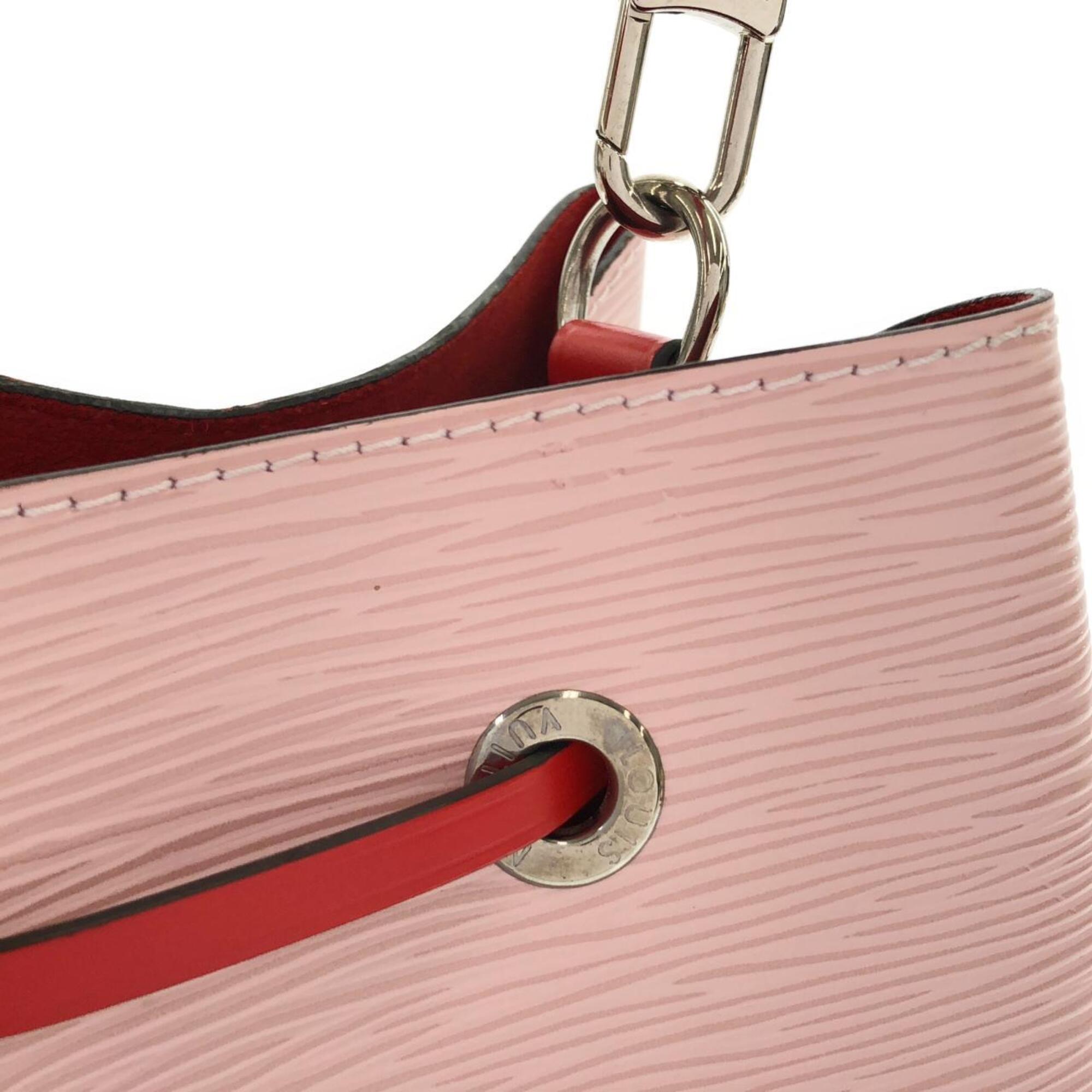 Louis Vuitton Rose Ballerine Leather Shoulder Bag (Pre-Owned)