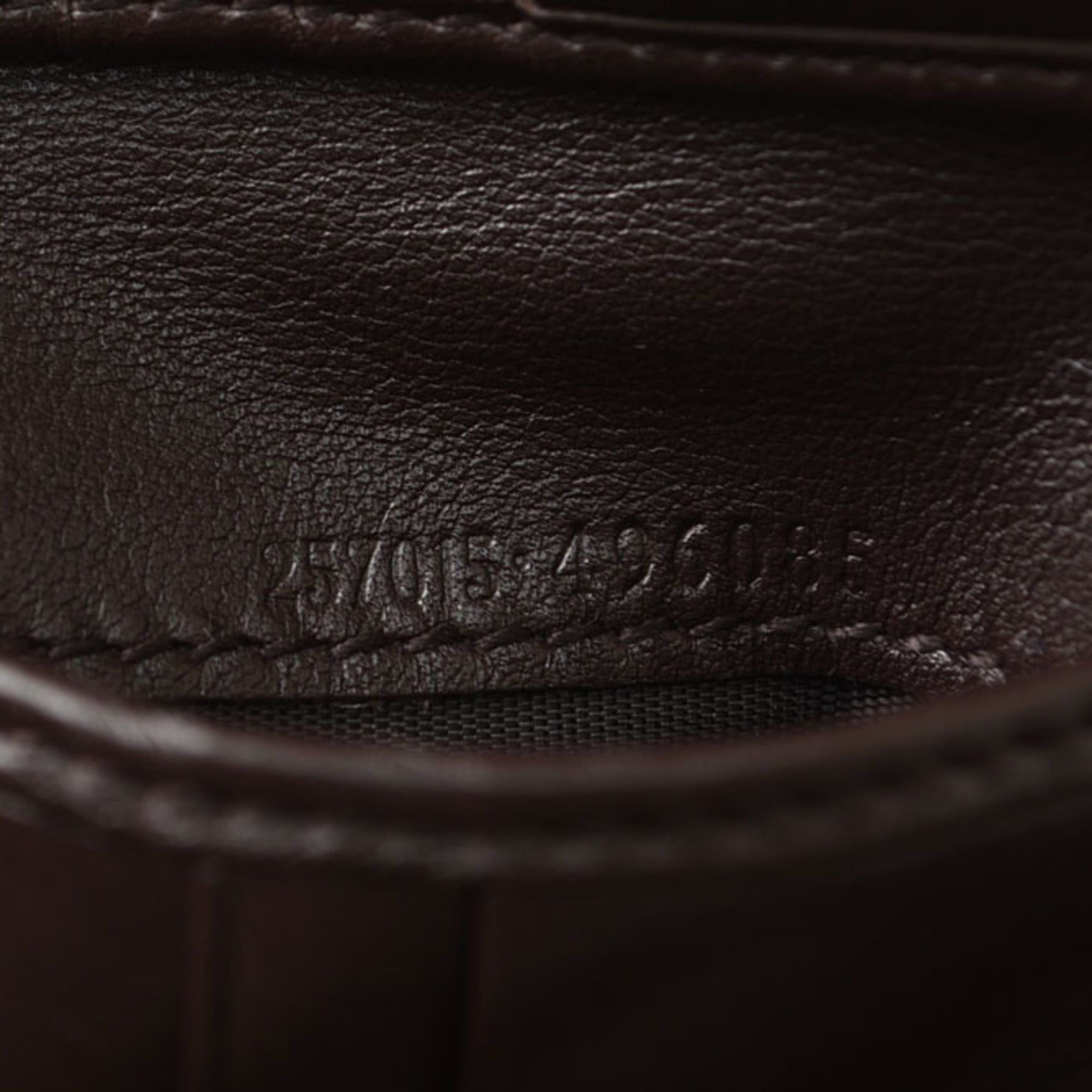 Gucci Dark Brown Leather Wallet (Bi-Fold) (Pre-Owned)