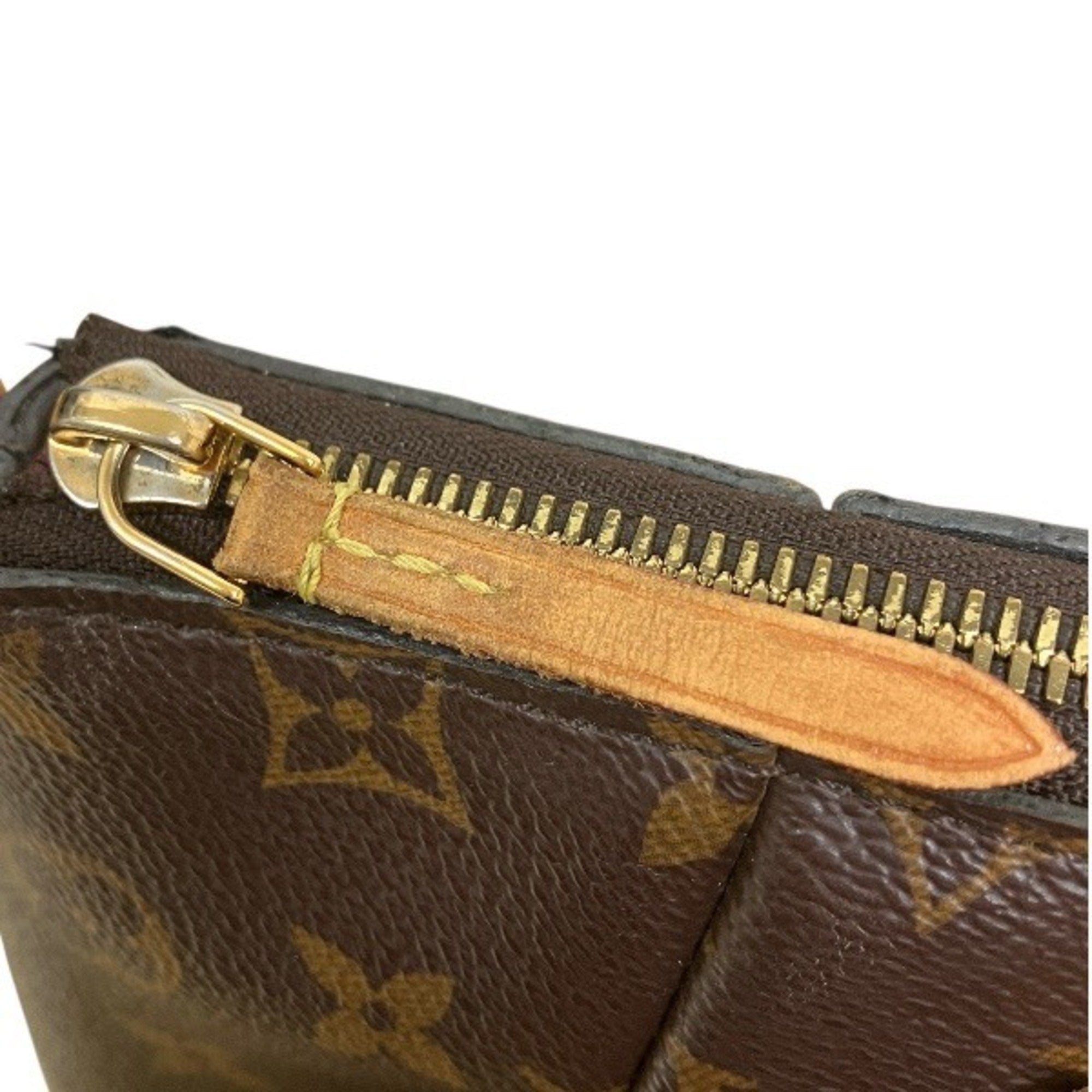 Louis Vuitton Brown Monogram Handbag Shoulder Bag (Pre-Owned)