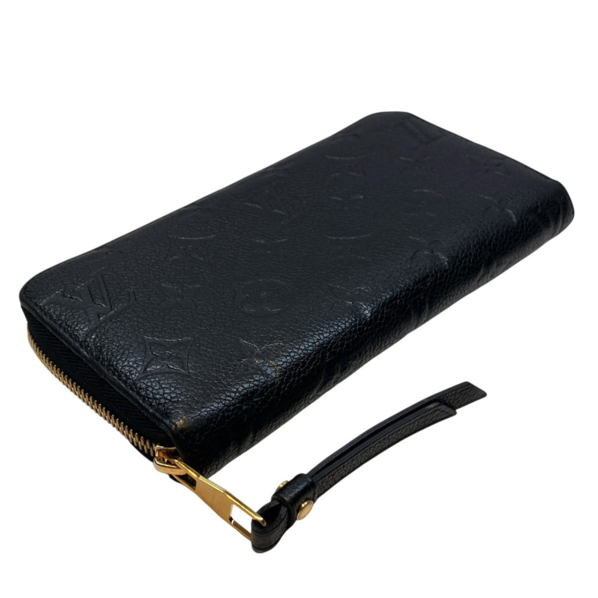 Louis Vuitton Monogram Empreinte Black Monogram Empreinte Long Wallet (Bi-Fold) (Pre-Owned)
