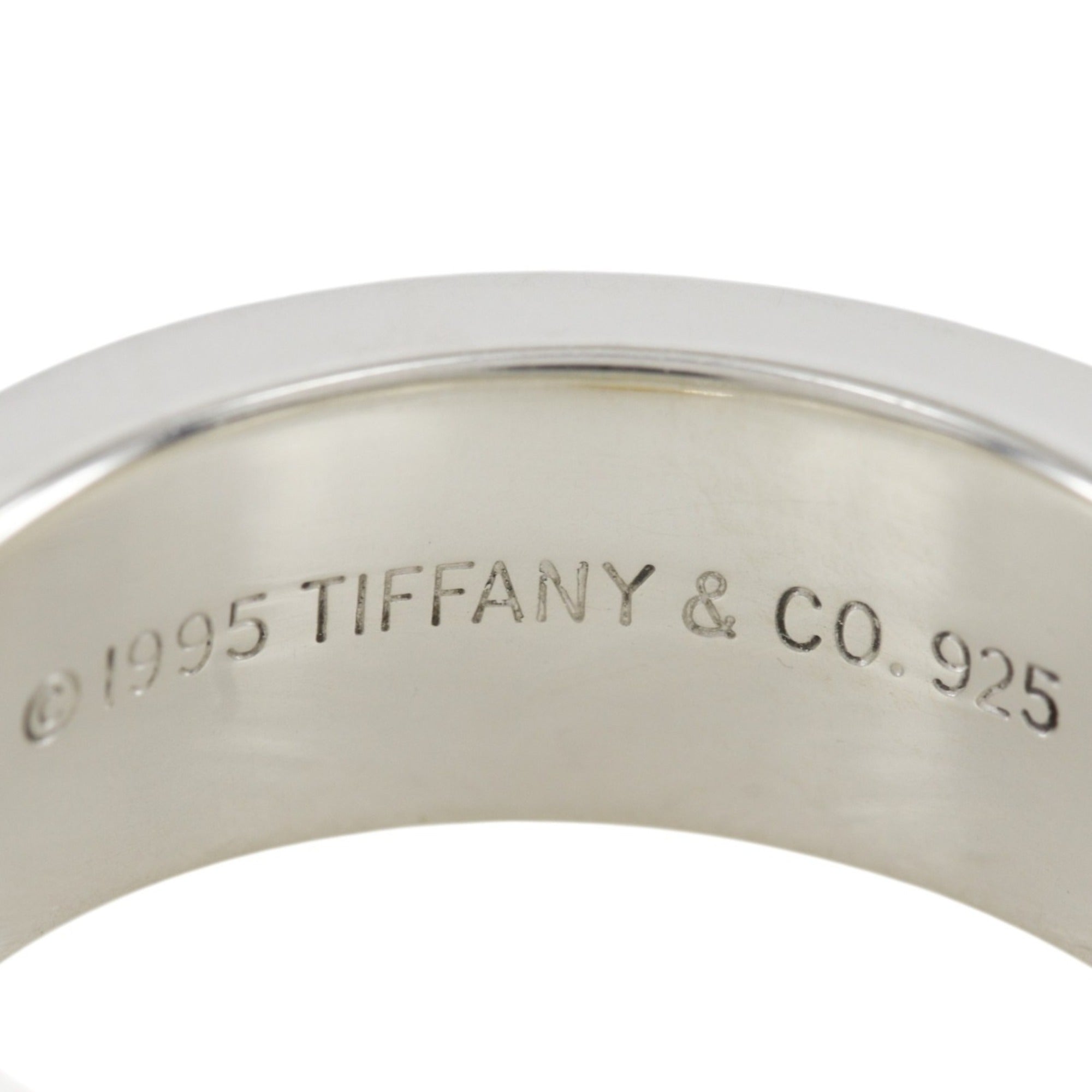 Tiffany Gold (18K) Silver 925 Band Ring (Pre-Owned)