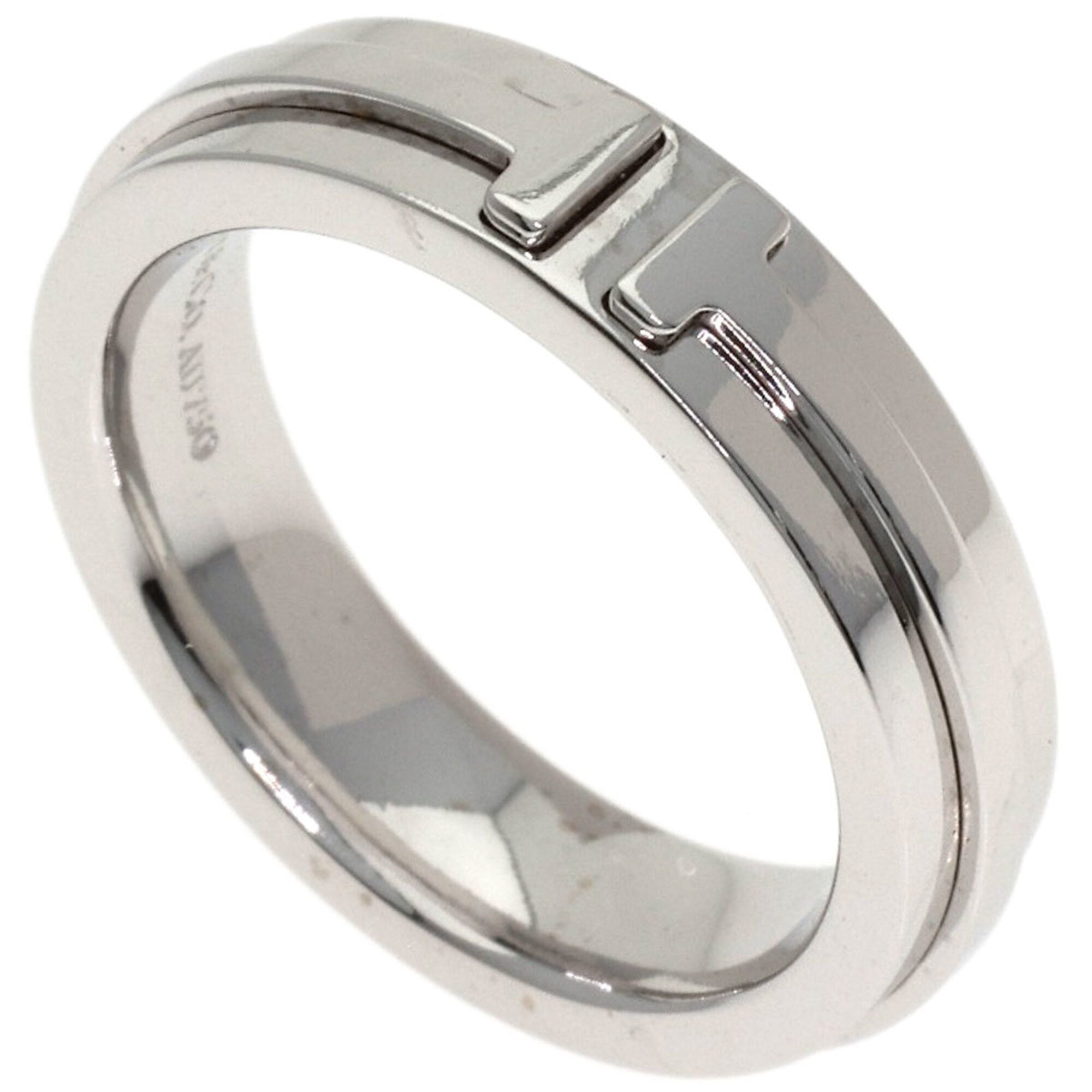 Tiffany White Gold White Gold (18K) Band Ring (Pre-Owned)