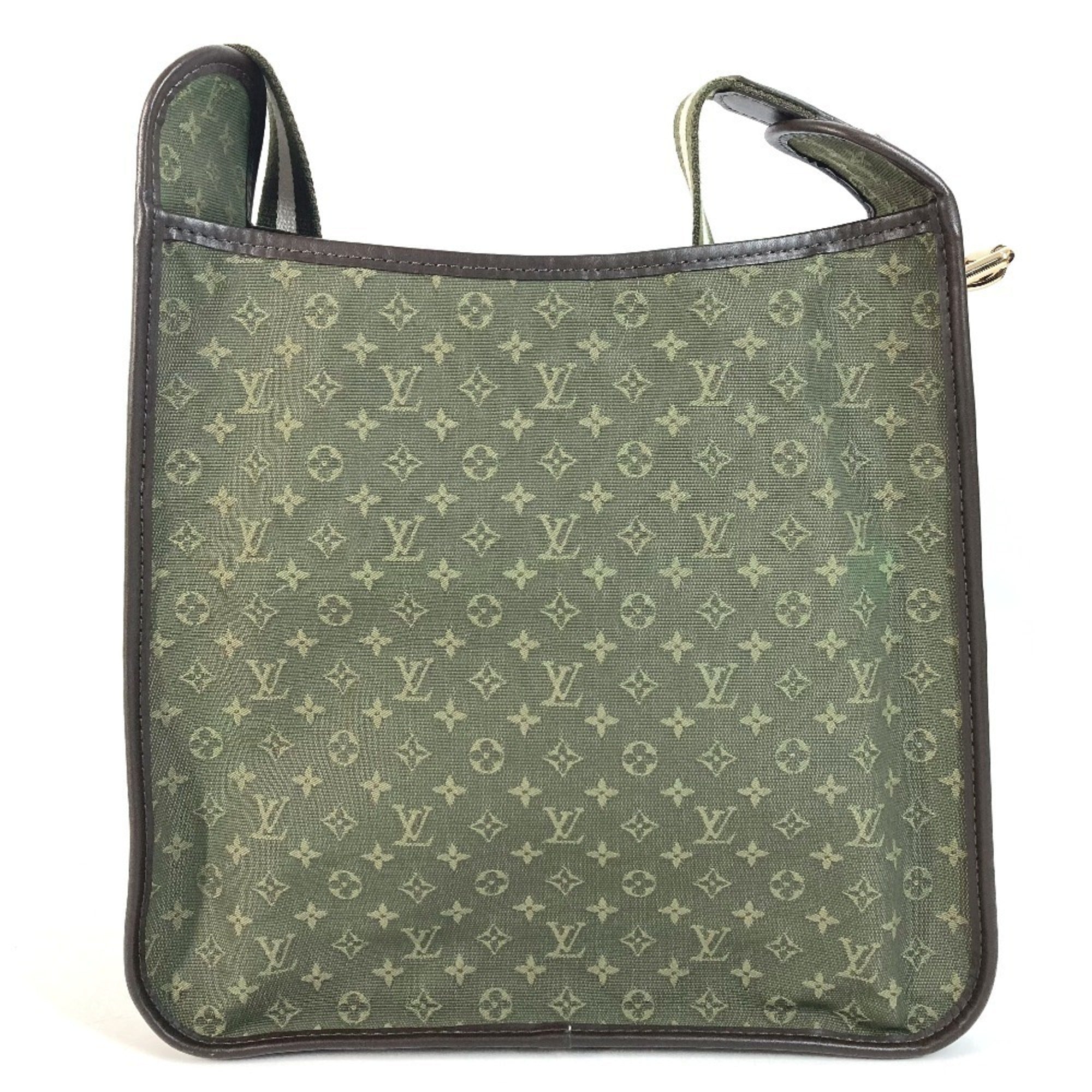 Louis Vuitton Khaki Monogram Mini Canvas Shoulder Bag (Pre-Owned)