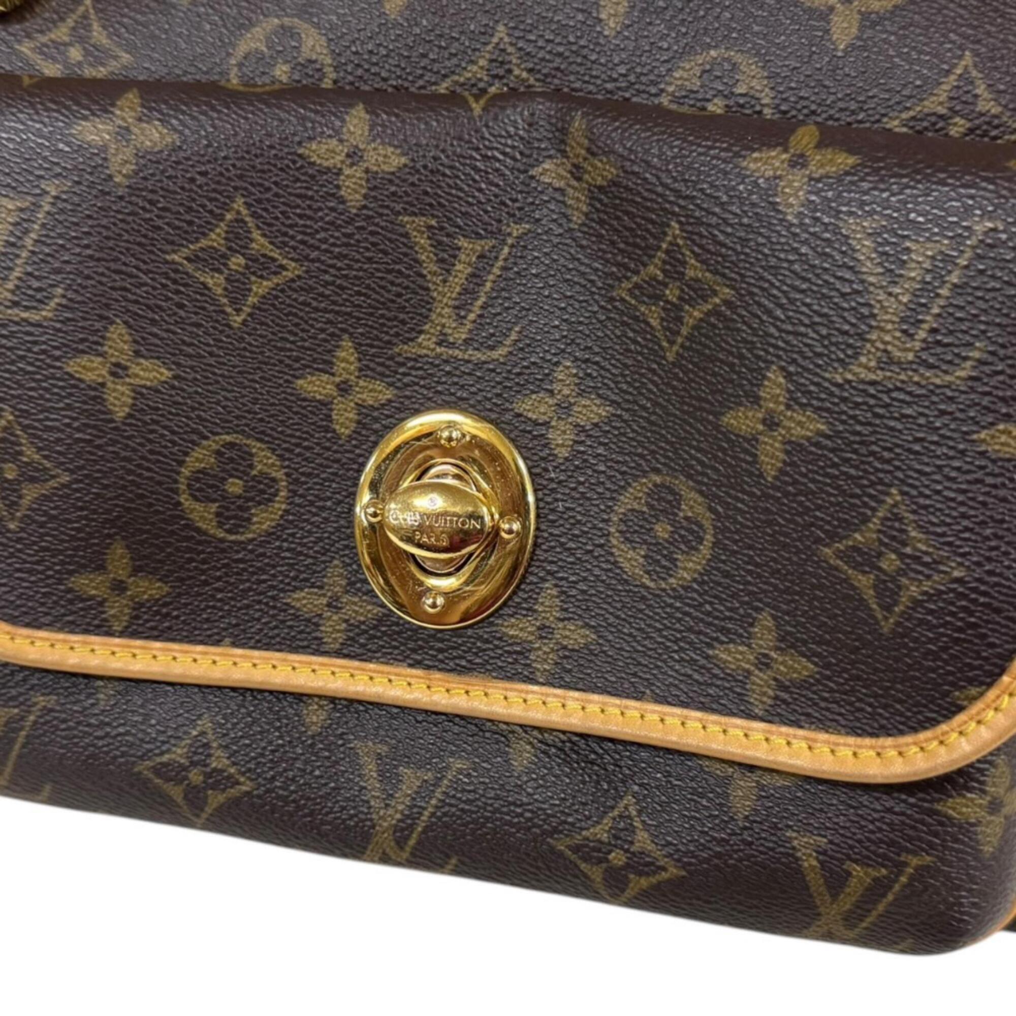 Louis Vuitton Monogram Brown Monogram Handbag Shoulder Bag (Pre-Owned)