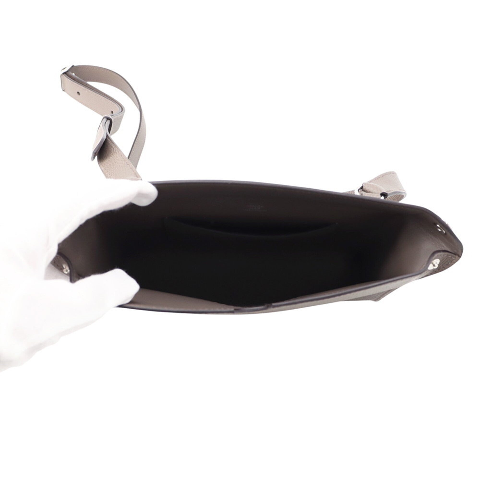 Hermes Etain Epsom Leather Shoulder Bag (Pre-Owned)