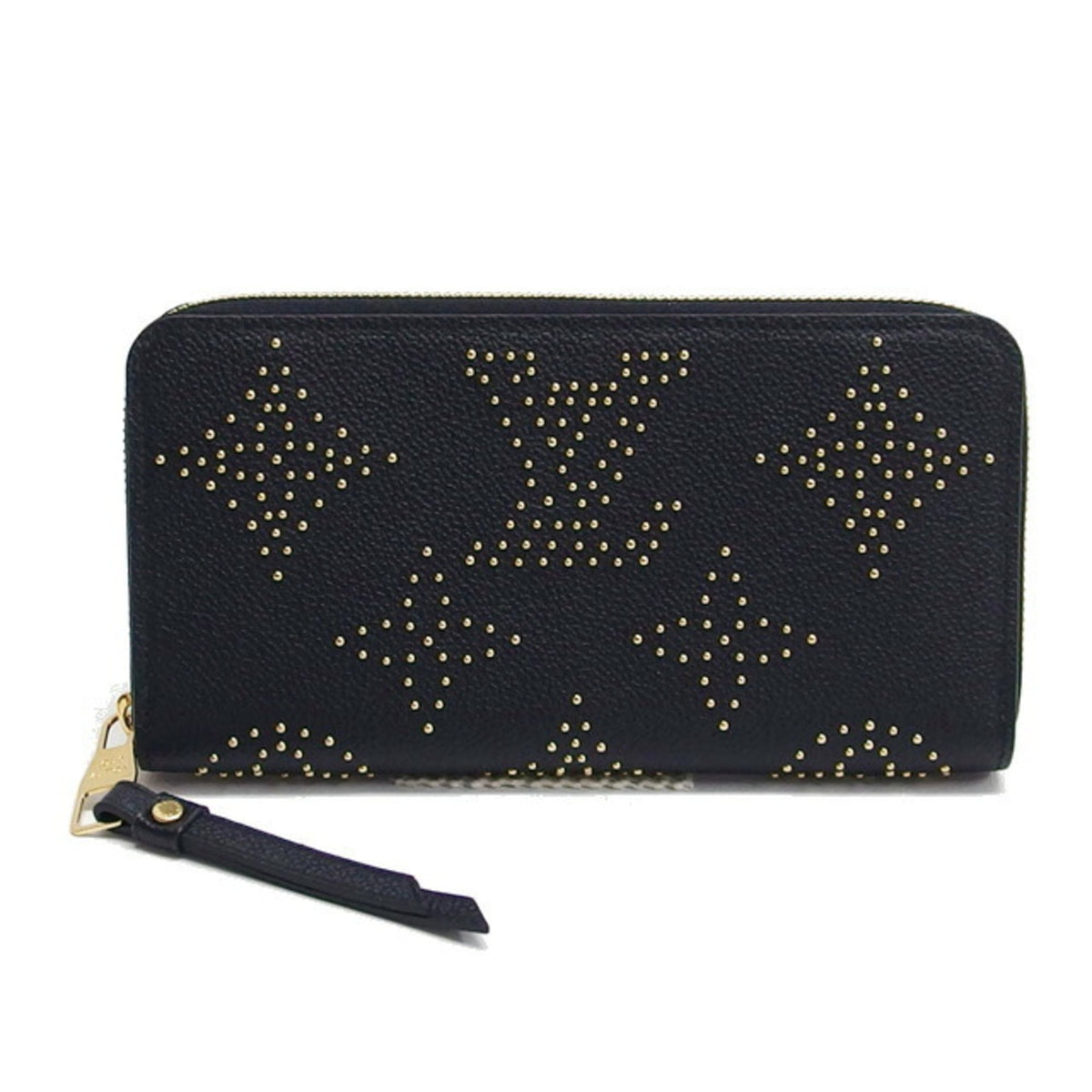Louis Vuitton Monogram Empreinte Black Noir Monogram Empreinte Long Wallet (Bi-Fold) (Pre-Owned)
