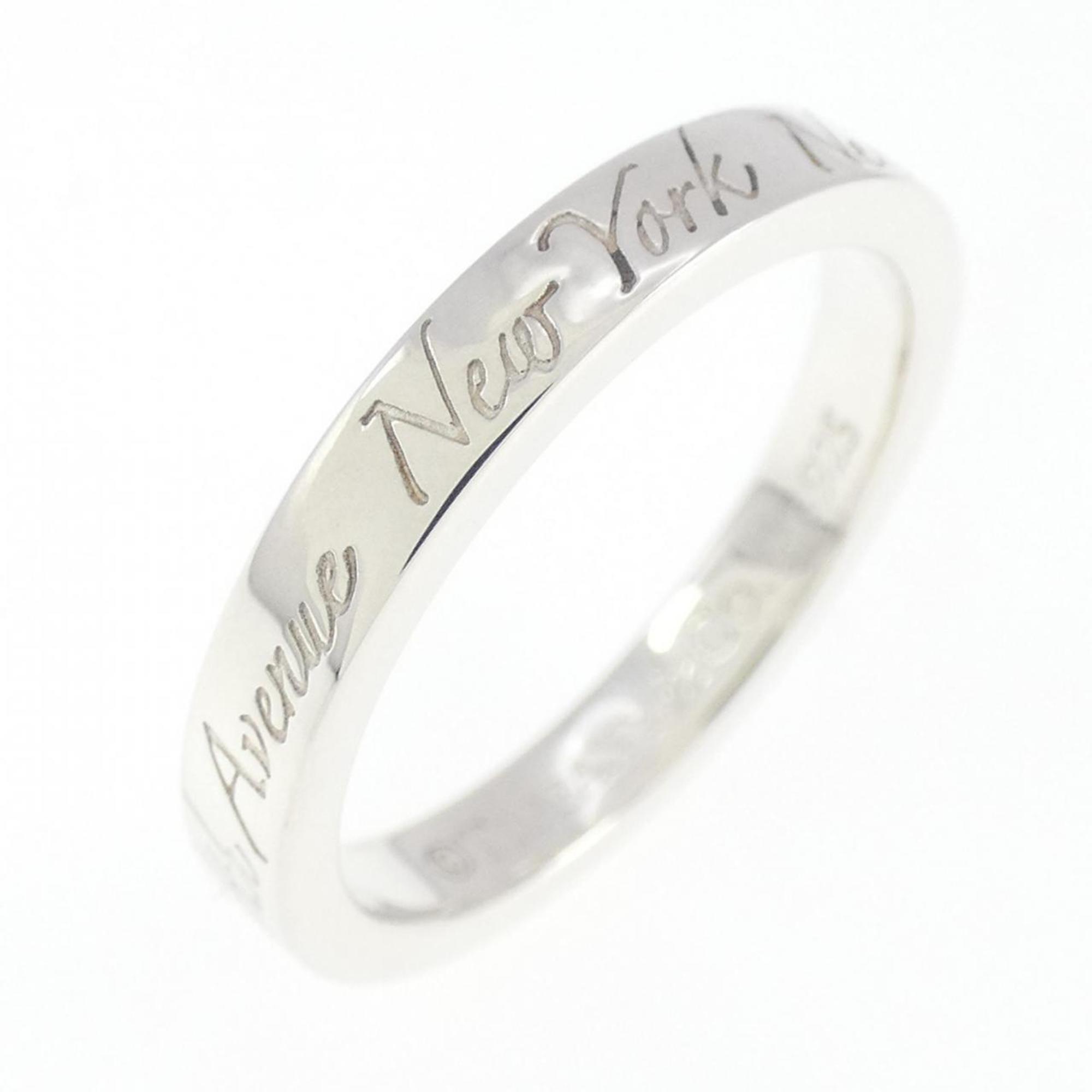 Tiffany Silver 925 Band Ring (Pre-Owned)