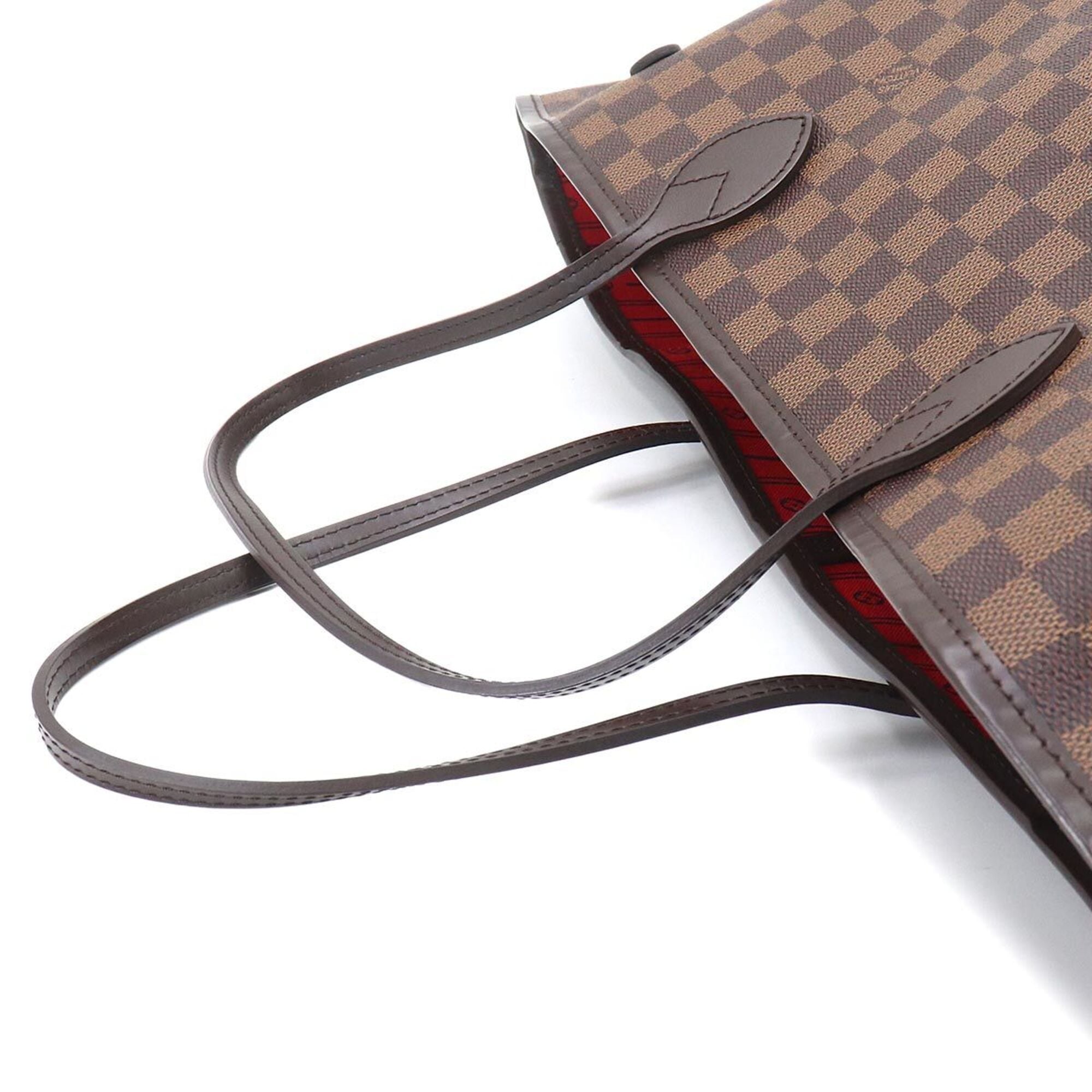 Louis Vuitton Cerise Damier Canvas Ebene Faux Leather Handbag Tote Bag (Pre-Owned)