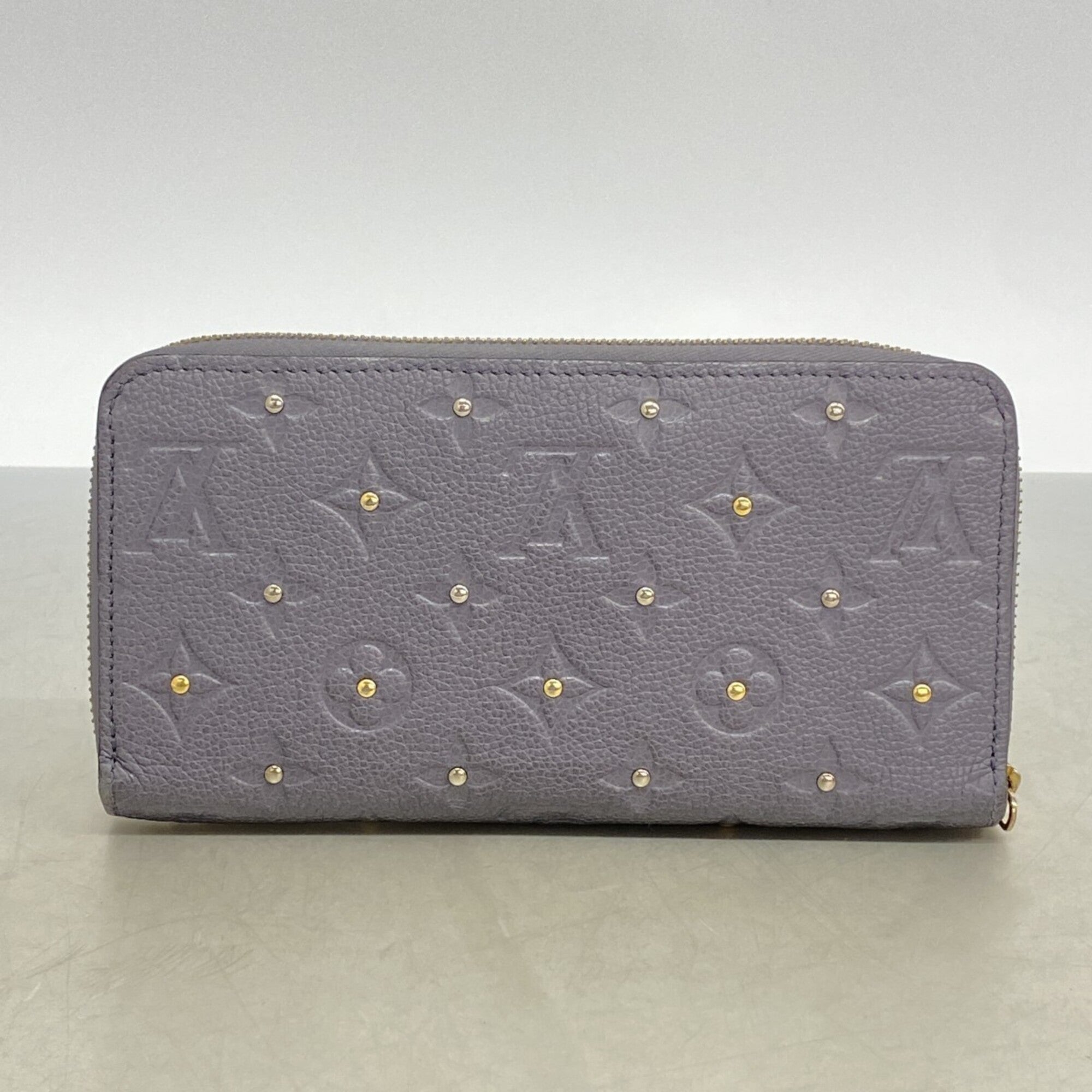 Louis Vuitton Gray Long Wallet (Bi-Fold) (Pre-Owned)