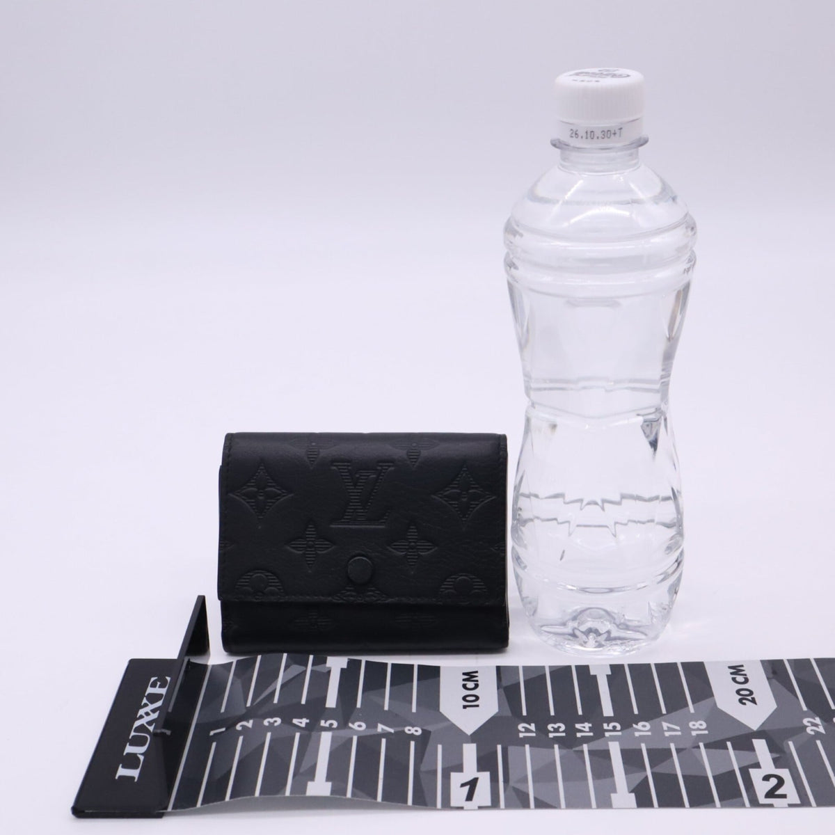Louis Vuitton Monogram Shadow Black Monogram Shadow Wallet (Tri-Fold) (Pre-Owned)