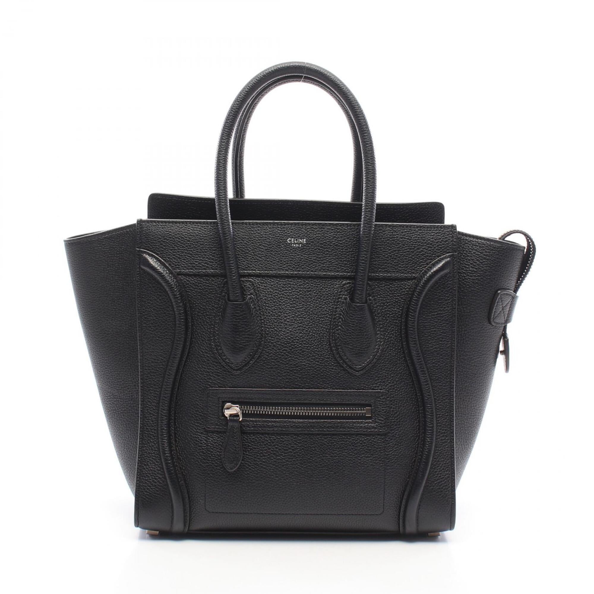 Celine Black Leather Handbag (Pre-Owned)