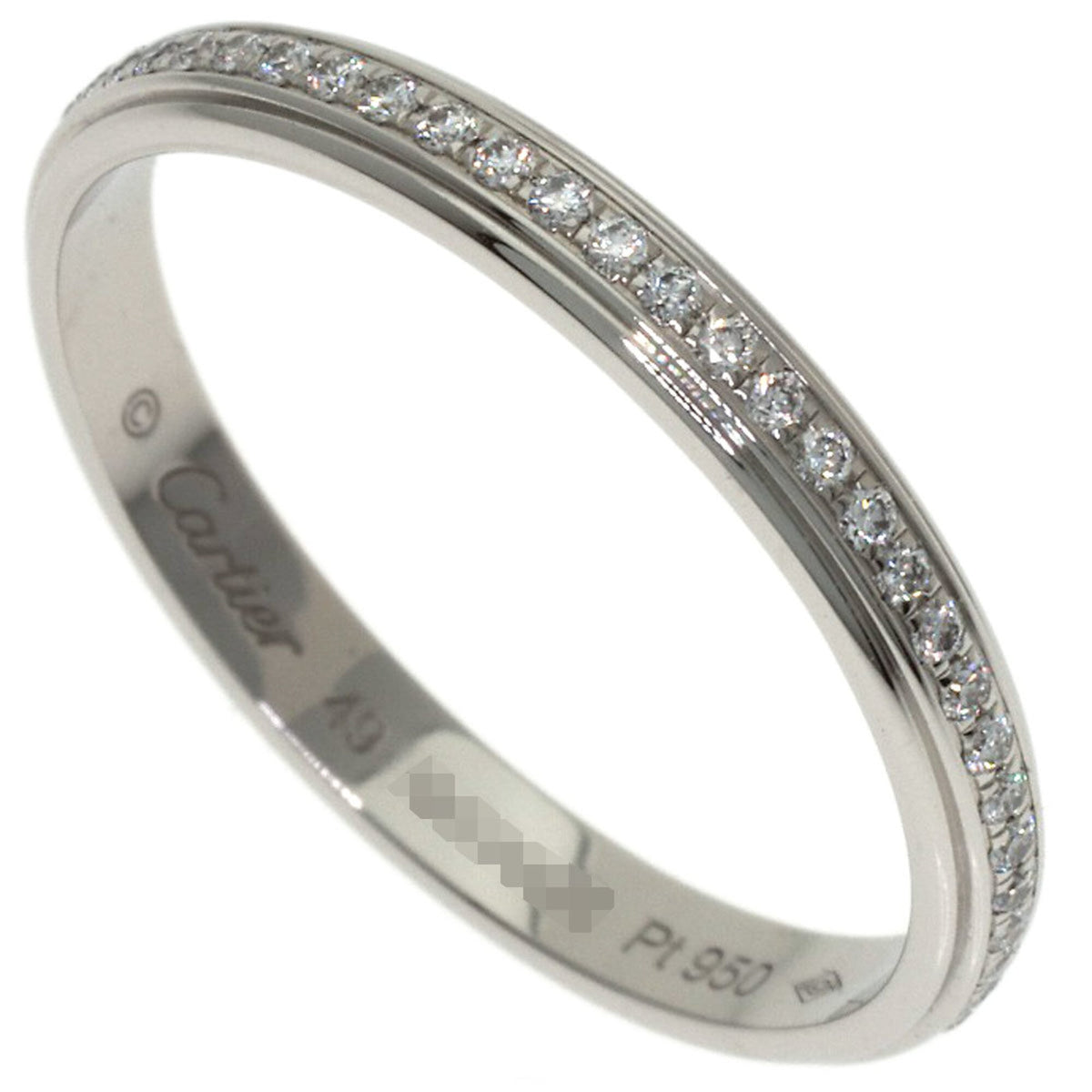 Cartier Platinum 950 Band Ring (Pre-Owned)