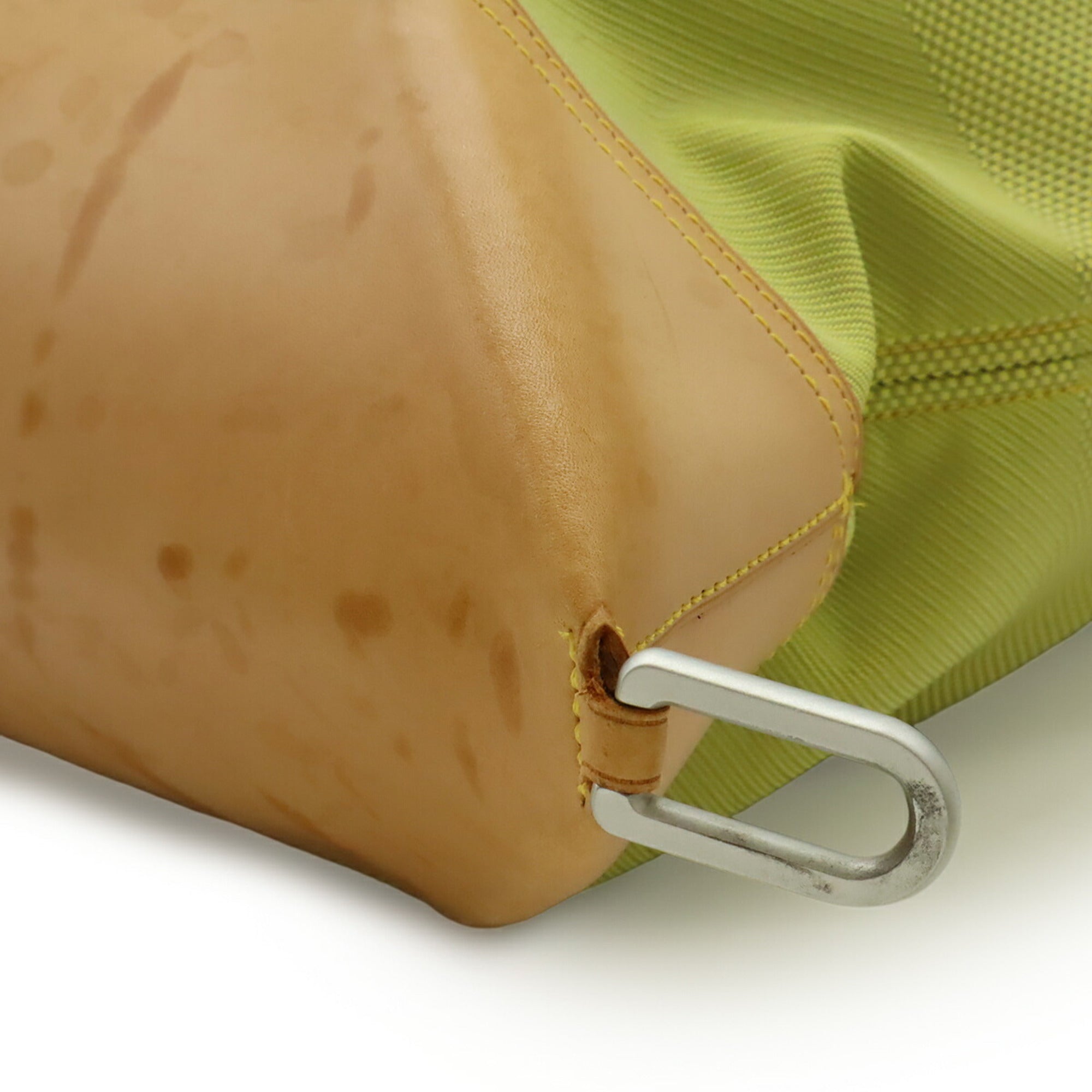 Louis Vuitton Lime Green Damier Geant Canvas Shoulder Bag Tote Bag (Pre-Owned)