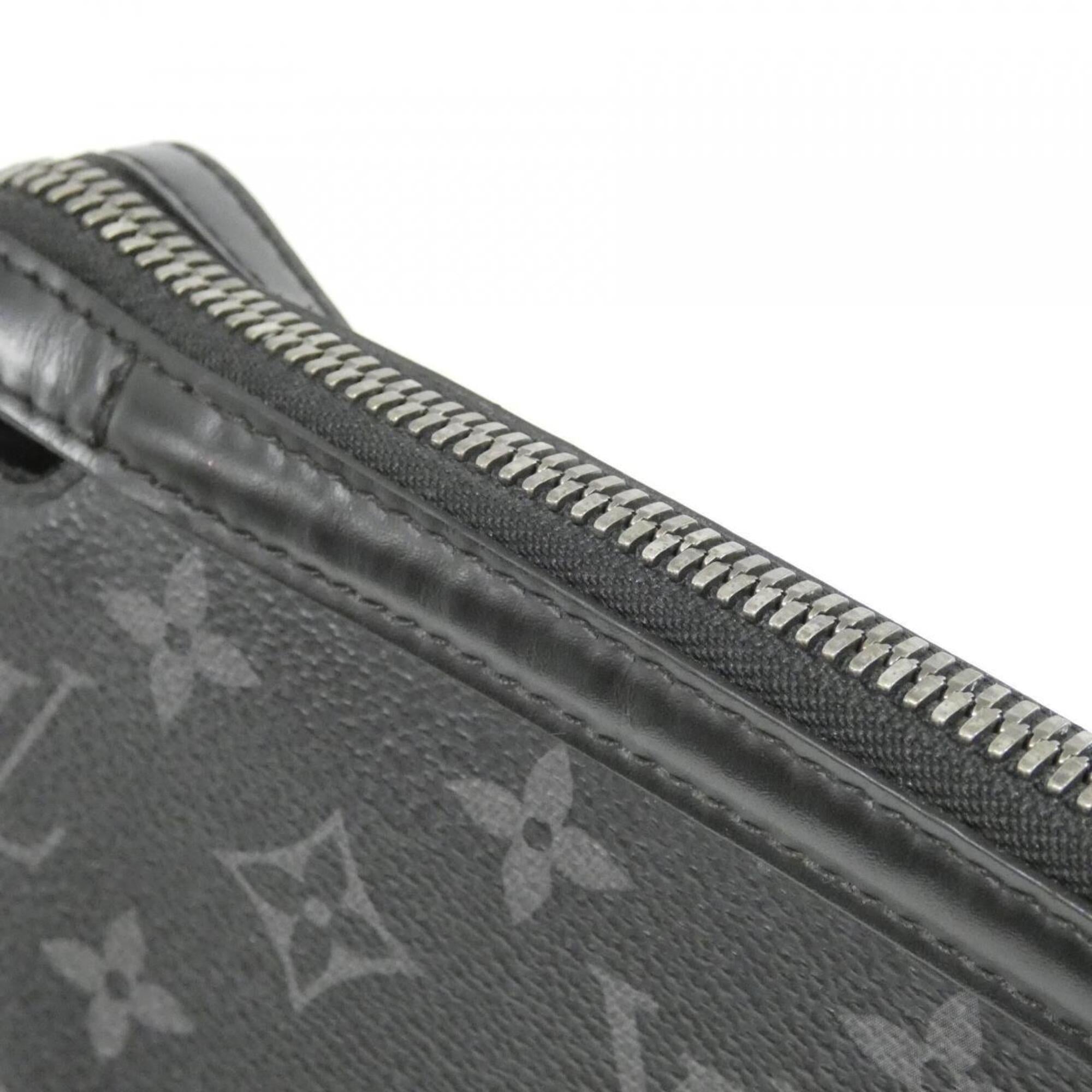 Louis Vuitton Black Coated Canvas Shoulder Bag (Pre-Owned)