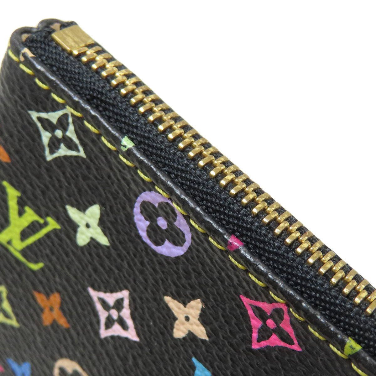 Louis Vuitton Black Multi-Color Monogram Multicolore Pochette (Pre-Owned)