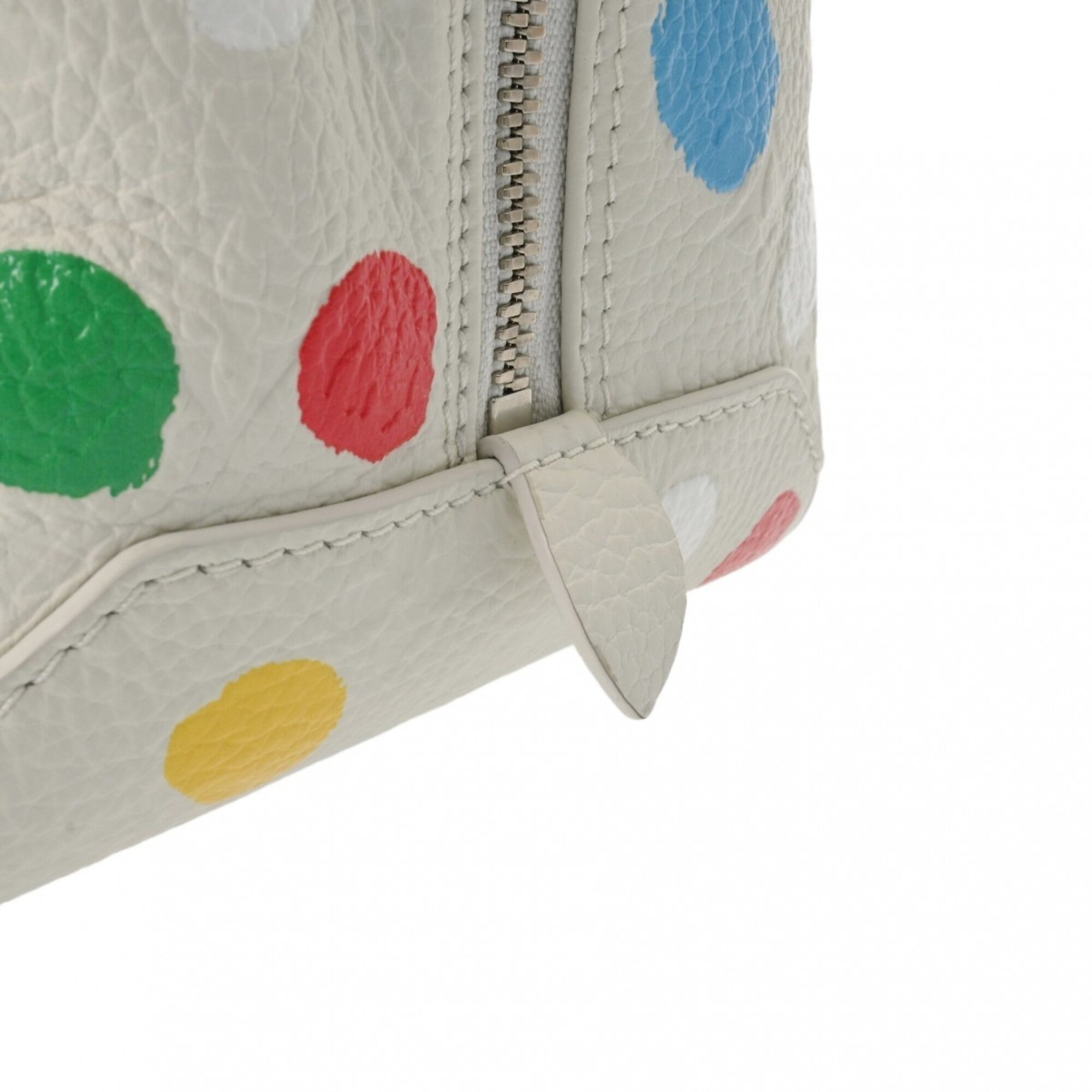 Louis Vuitton Monogram White Monogram Leather Handbag (Pre-Owned)