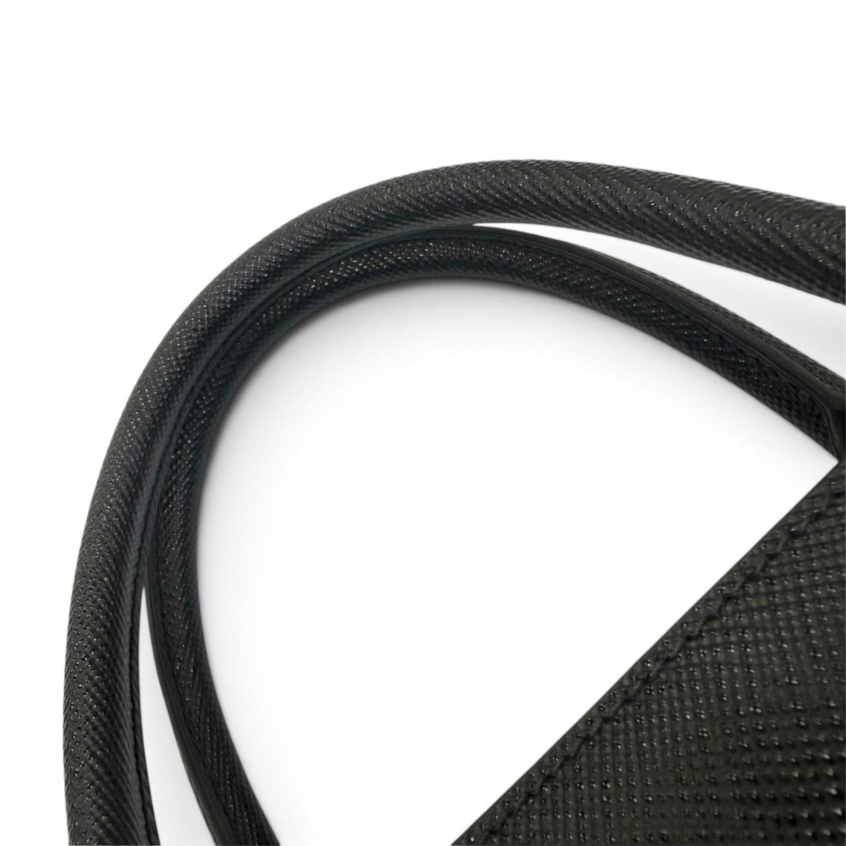 Prada Black Leather Tote Bag (Pre-Owned)