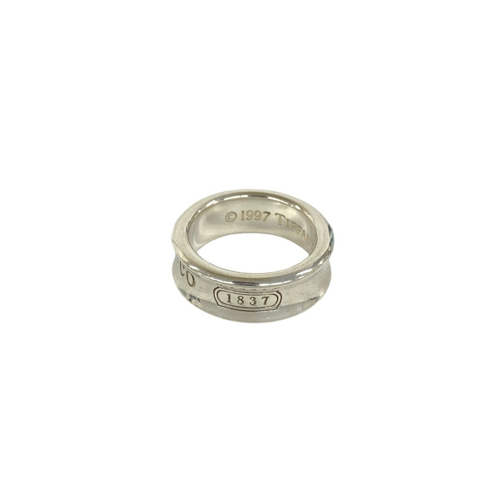 Tiffany Silver Silver 925 Band Ring (Pre-Owned)