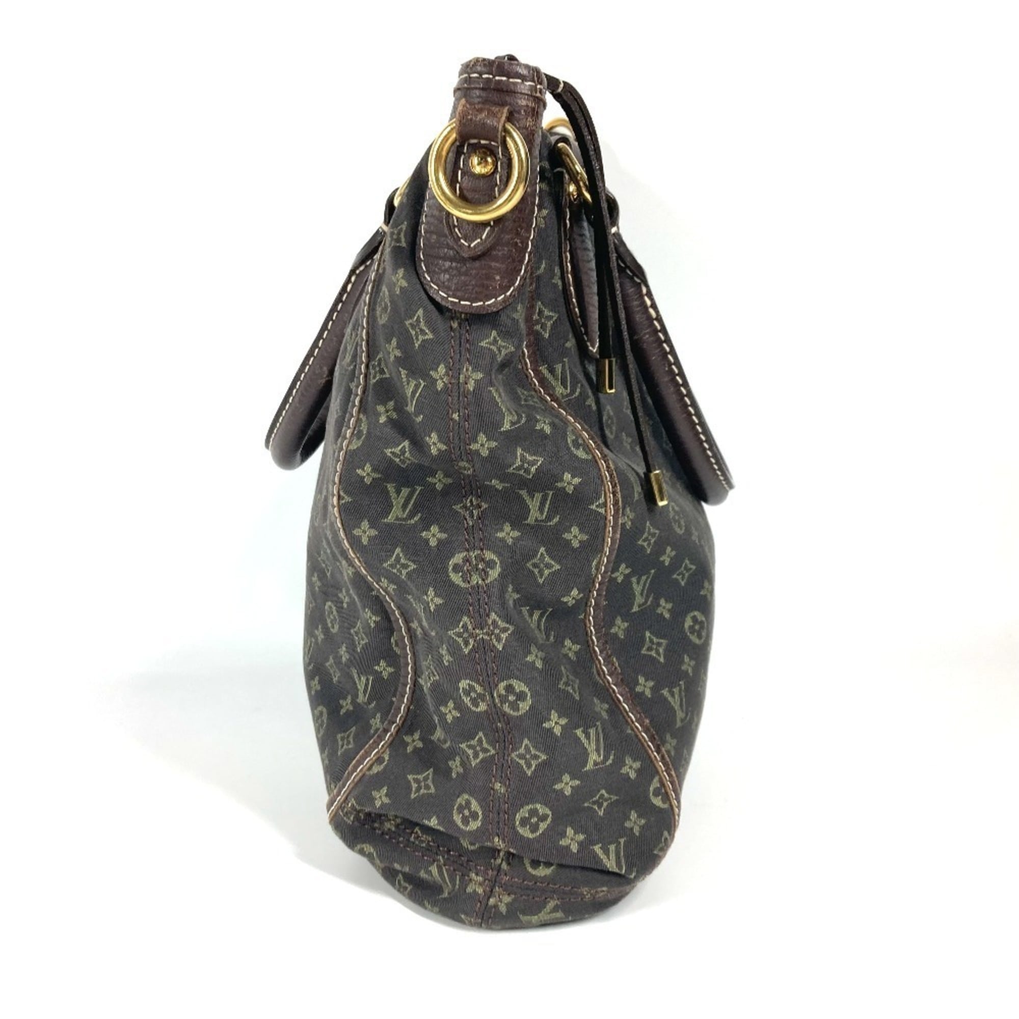 Louis Vuitton Brown Monogram Mini Handbag Shoulder Bag Tote Bag (Pre-Owned)