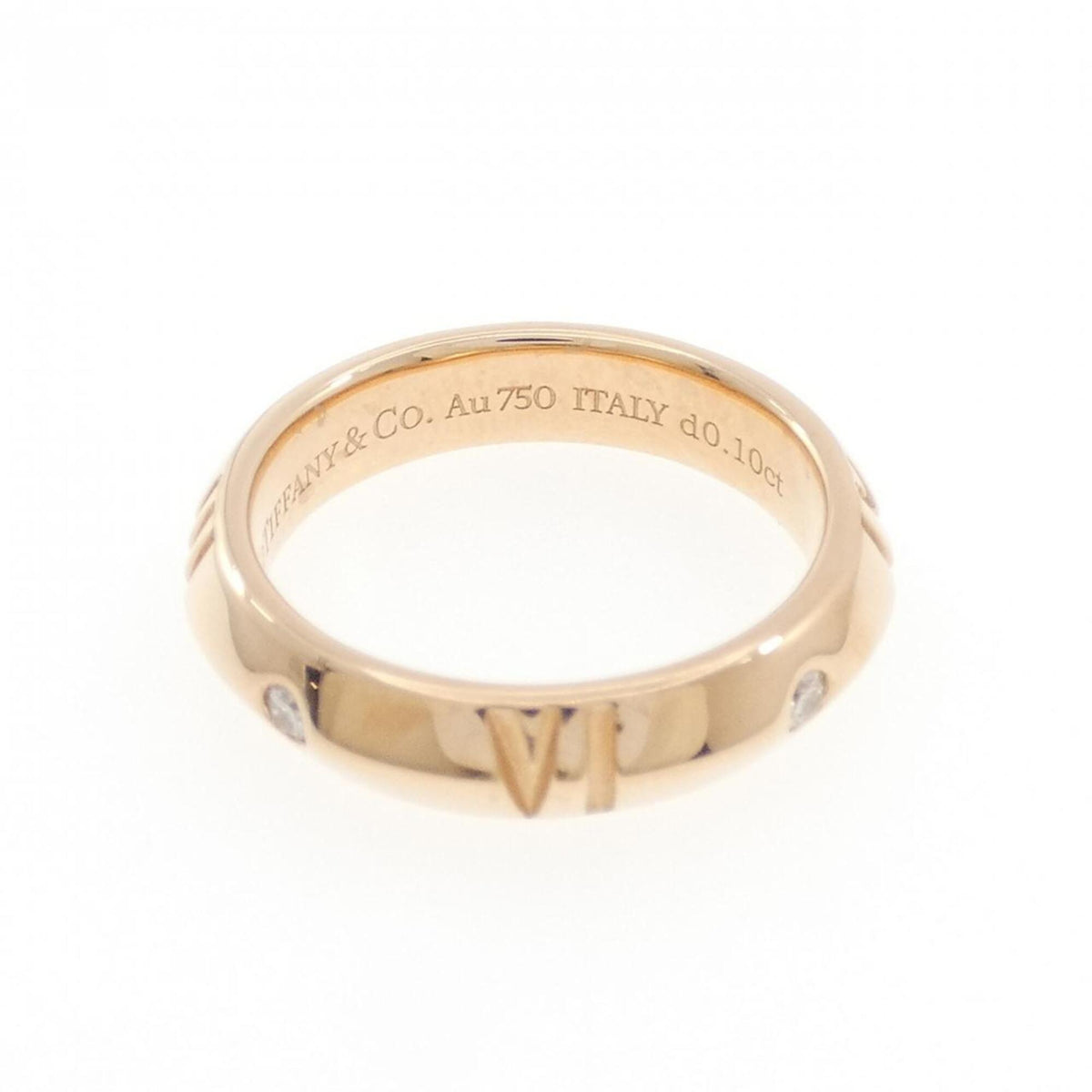 Tiffany Pink Gold (18K) Band Ring (Pre-Owned)