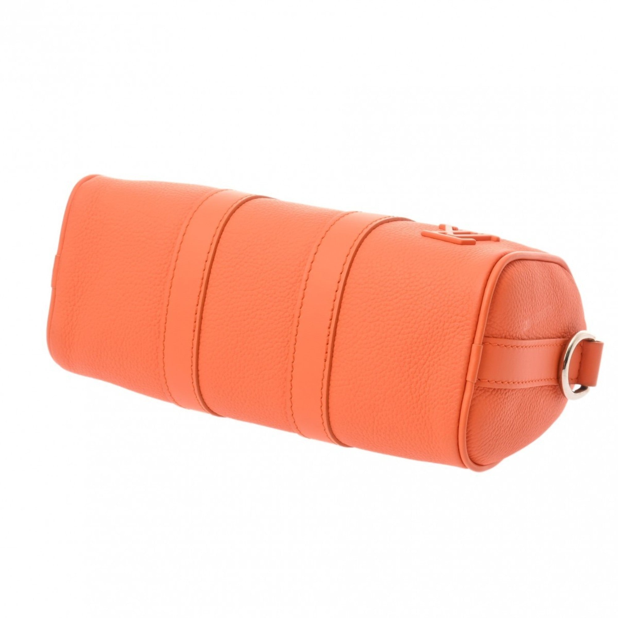 Louis Vuitton Orange Leather Handbag (Pre-Owned)