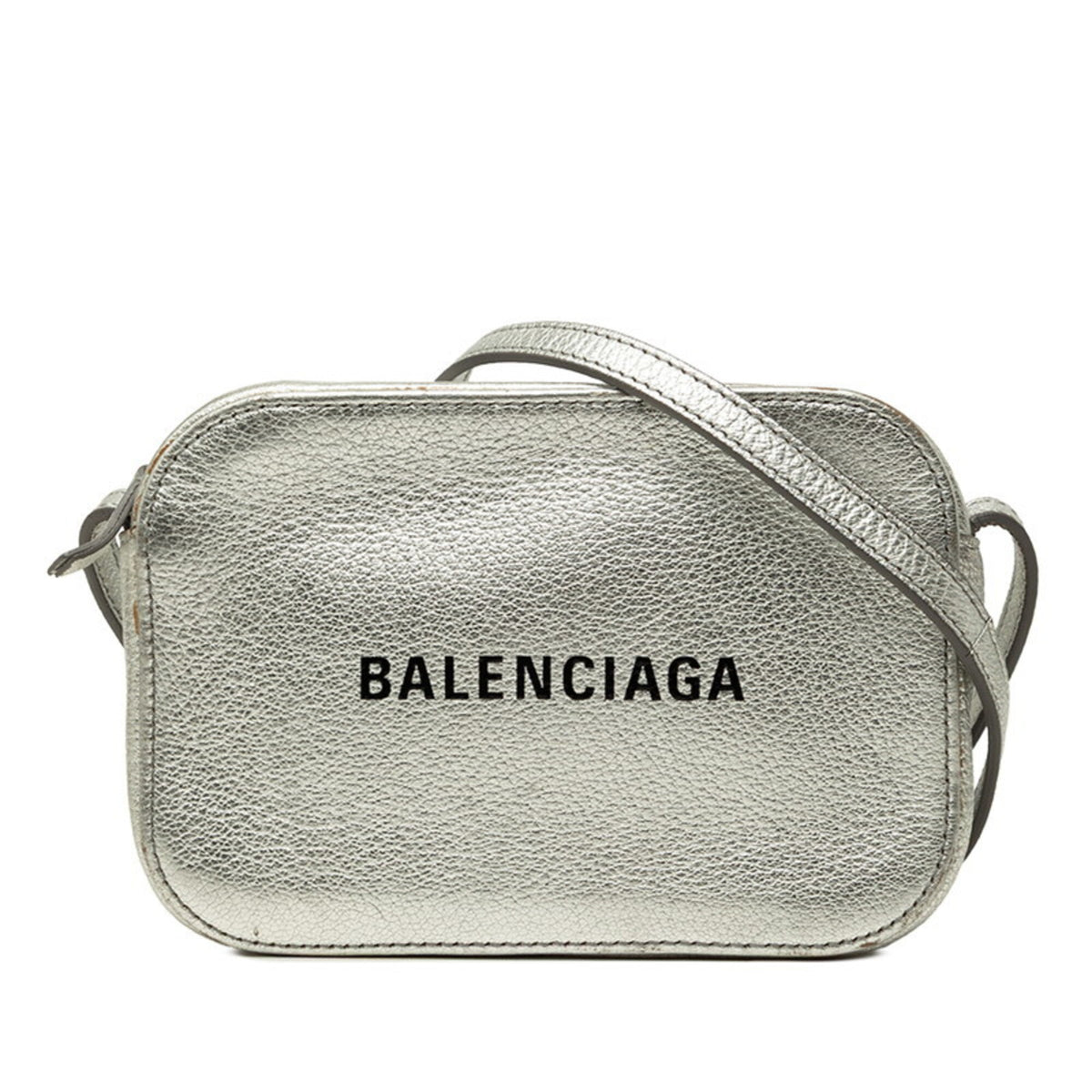 Balenciaga Silver Leather Shoulder Bag (Pre-Owned)