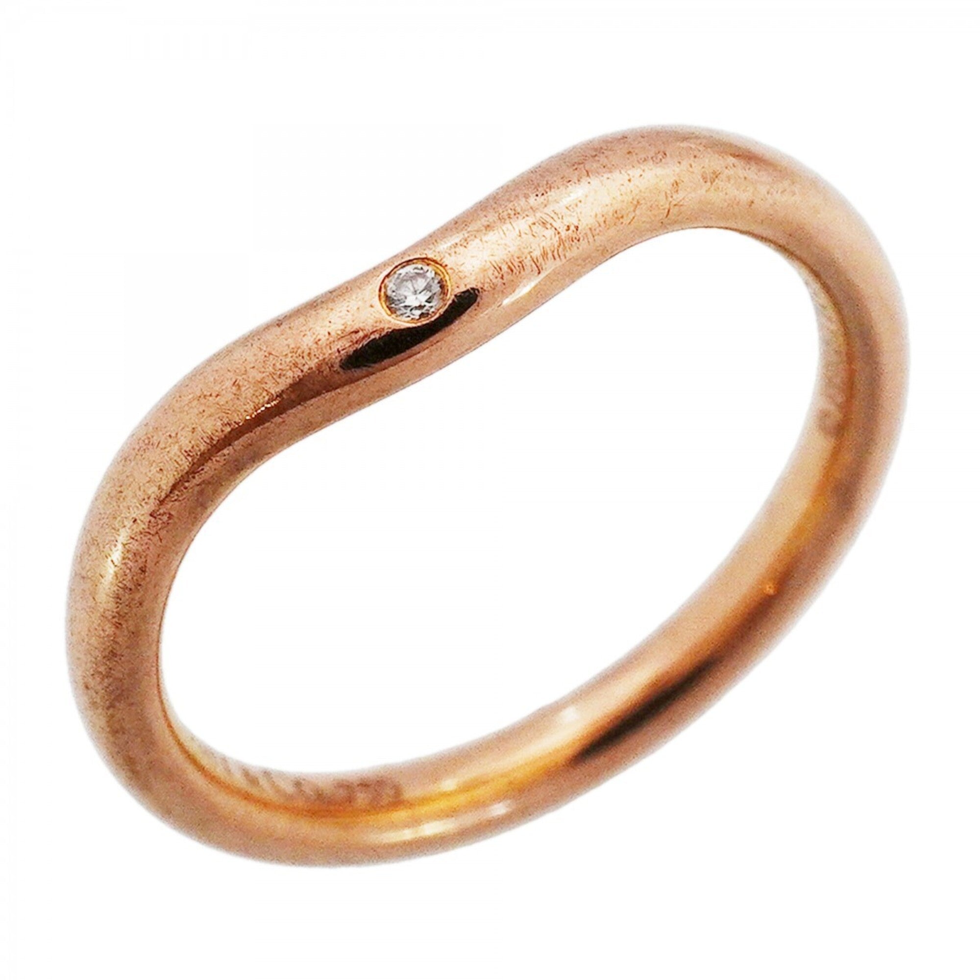 Tiffany Pink Gold (18K) Band Ring (Pre-Owned)
