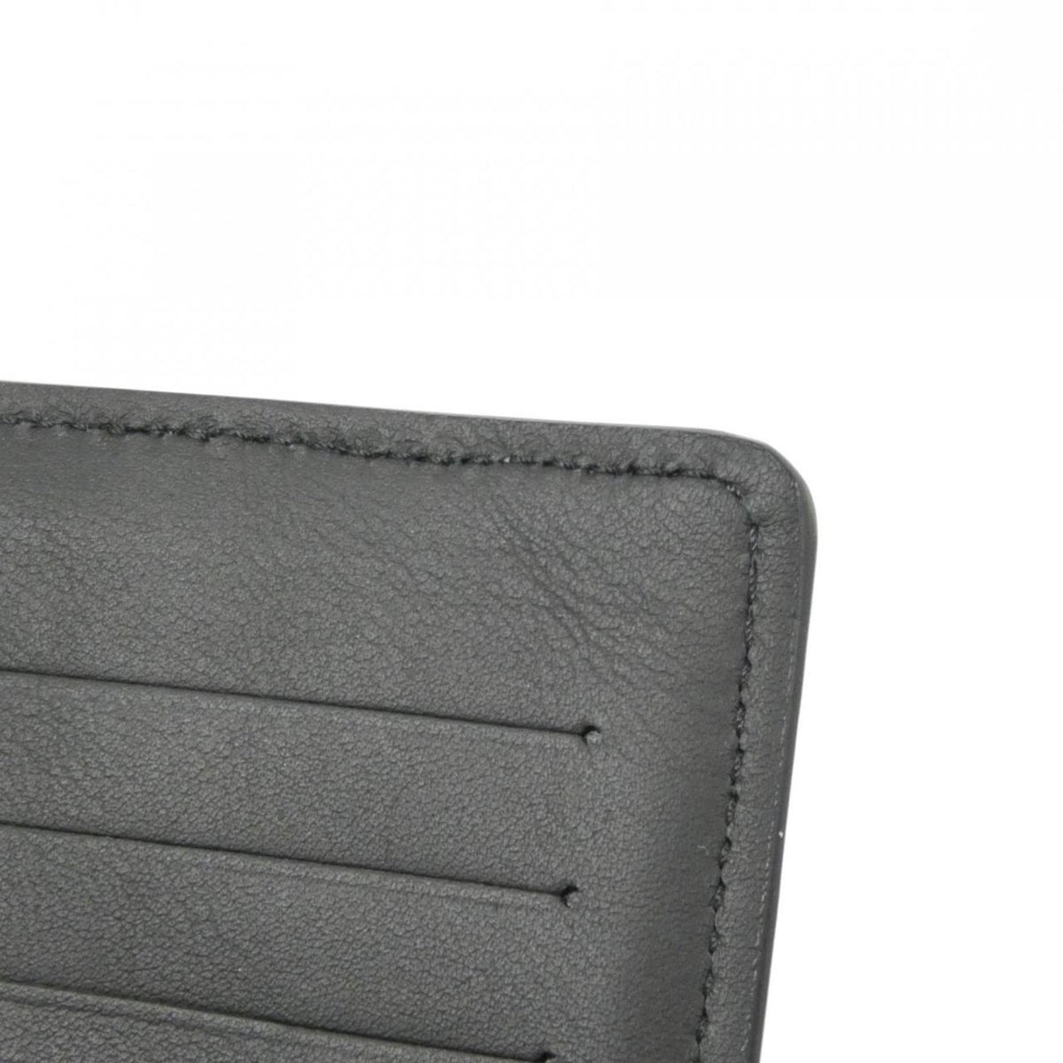 Louis Vuitton Taurillon Black Leather Long Wallet (Bi-Fold) (Pre-Owned)
