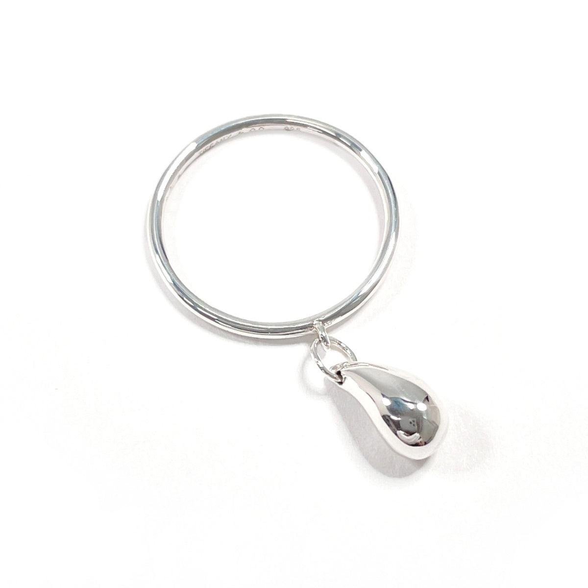 Tiffany Silver Silver 925 Band Ring (Pre-Owned)