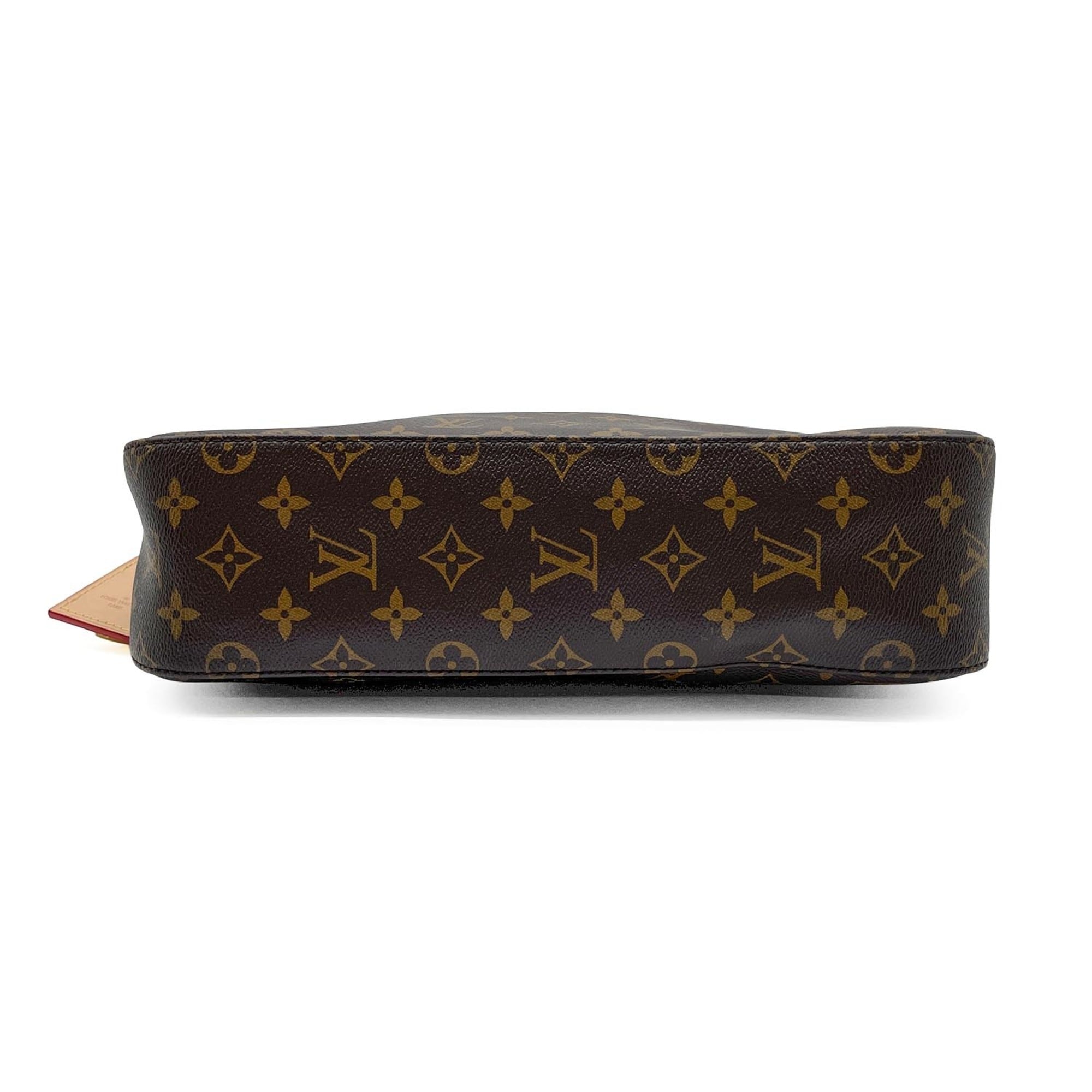 Louis Vuitton Beige Brown Pvc Leather Handbag (Pre-Owned)