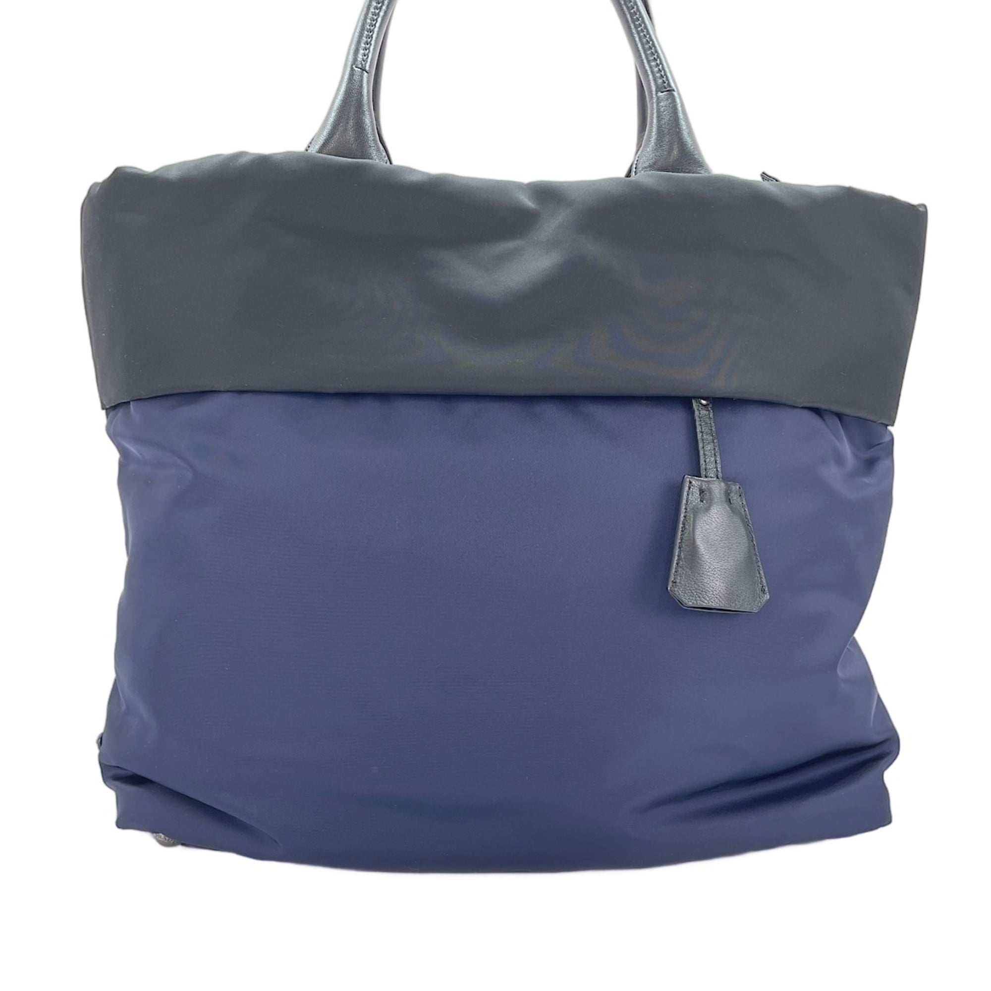 Prada Navy Tote Bag (Pre-Owned)